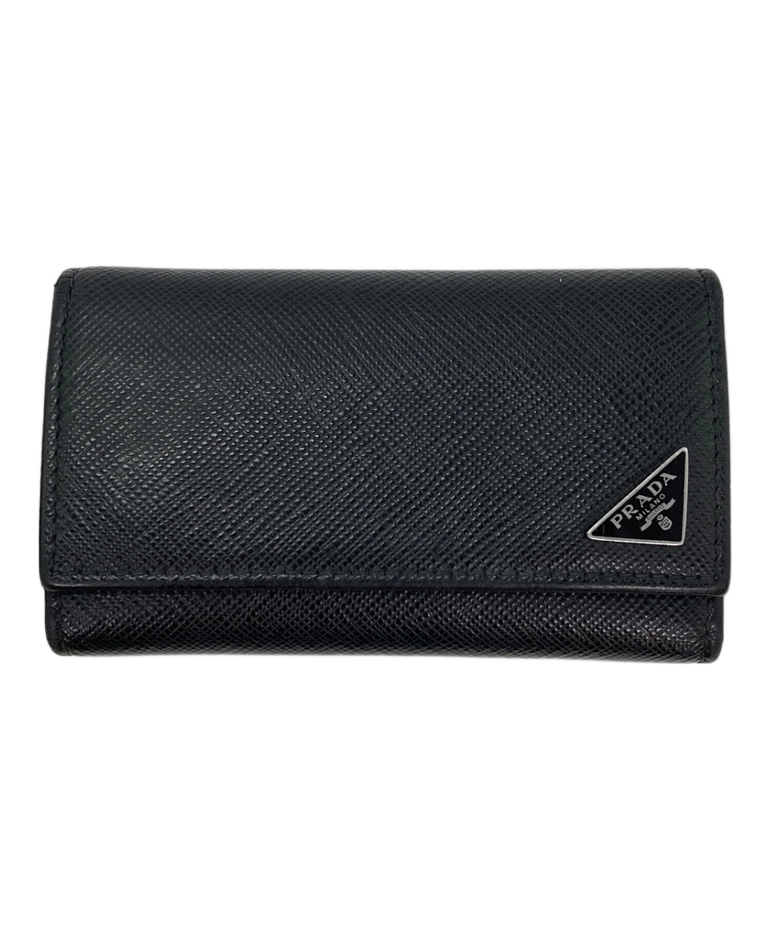 中古・古着通販】PRADA (プラダ) 4連キーケース ブラック｜ブランド
