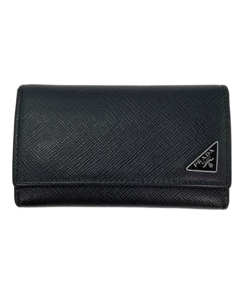 中古・古着通販】PRADA (プラダ) 4連キーケース ブラック｜ブランド