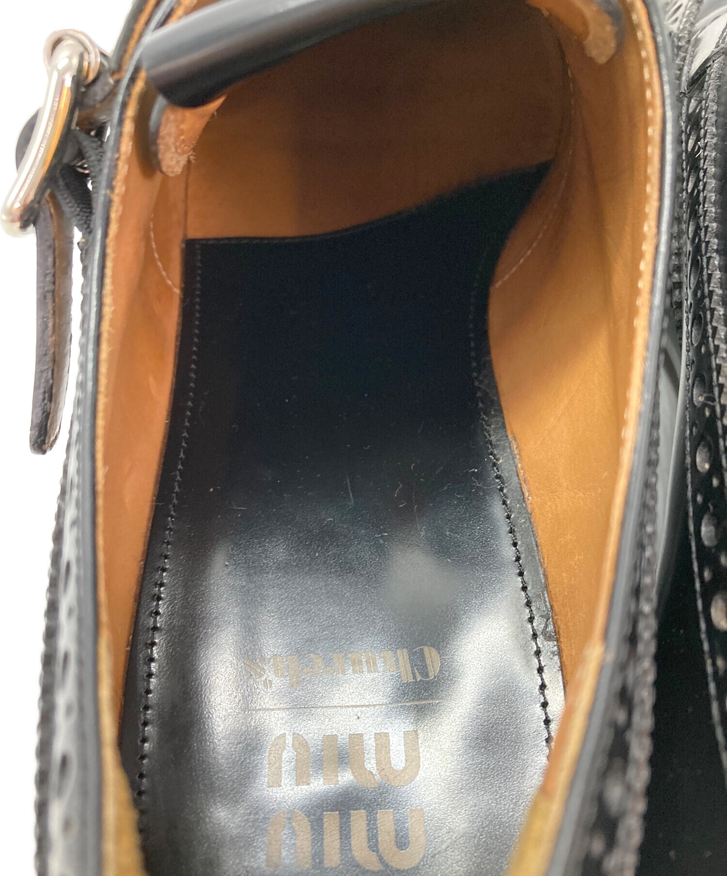 中古・古着通販】MIU MIU (ミュウミュウ) CHURCH'S (チャーチ) ダブル