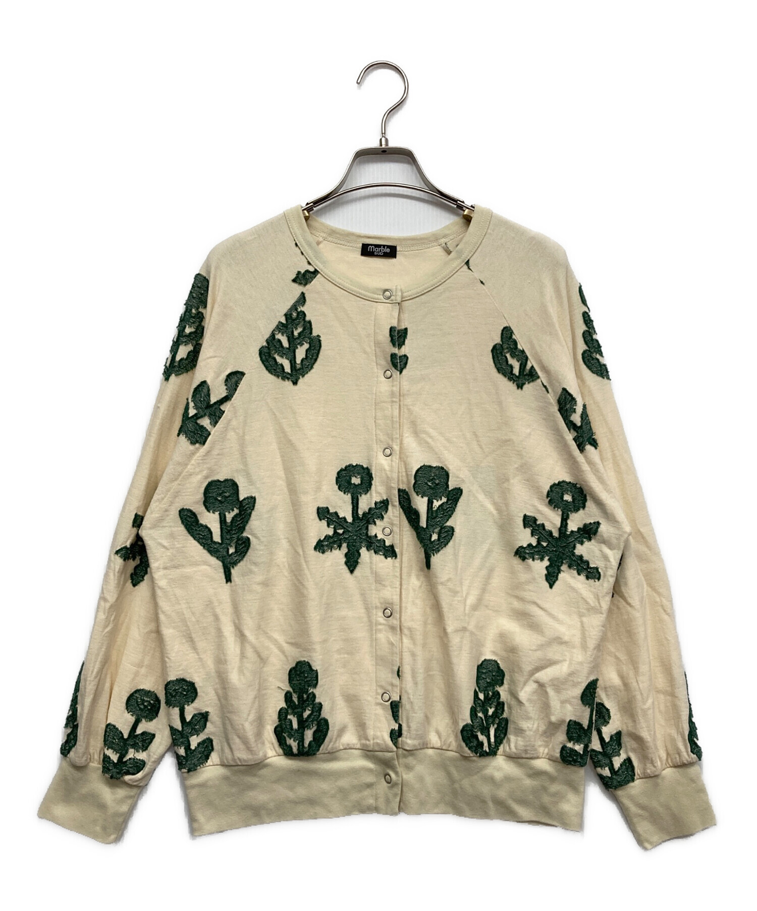 ファーストセール 新品 マーブルシュッド marble sud カーディガン 