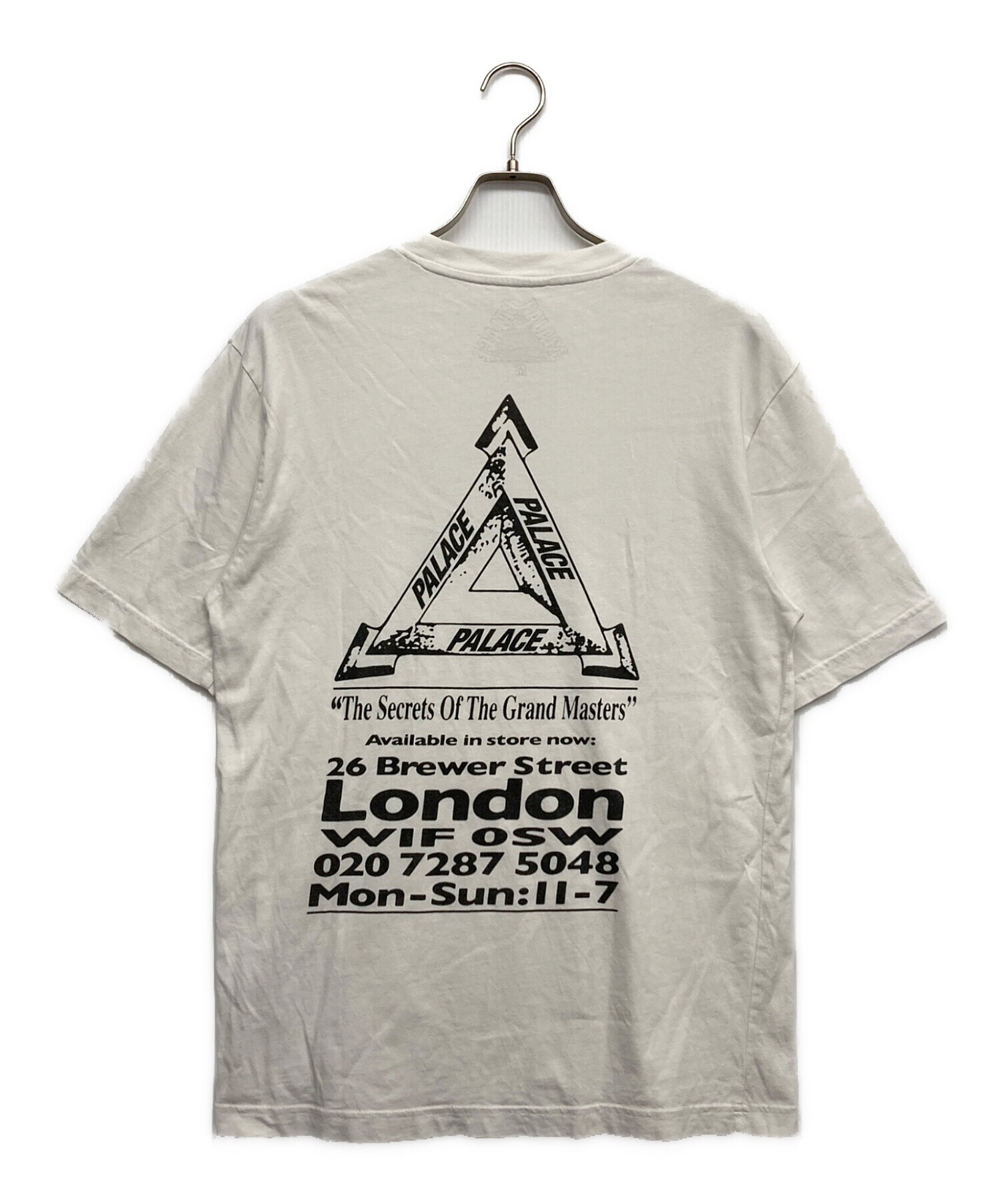 中古・古着通販】PALACE (パレス) GRAND MASTER T-SHIRT ホワイト 