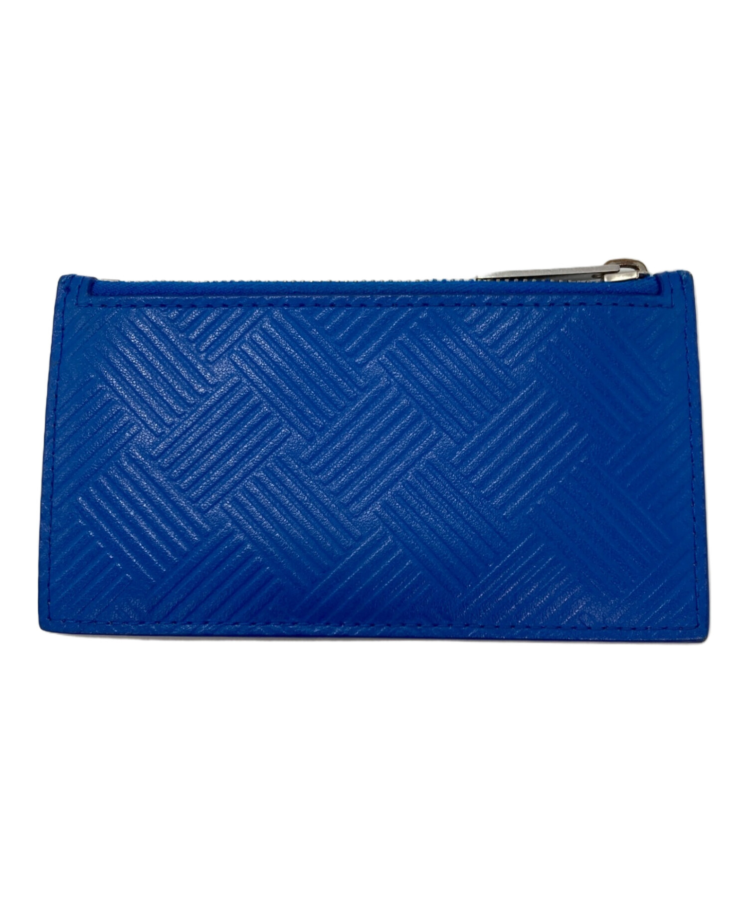 ア*@様 Bottega Veneta キルティングケース 青 中古・古着通販】BOTTEGA VENETA (ボッテガベネタ) フラグメントケース