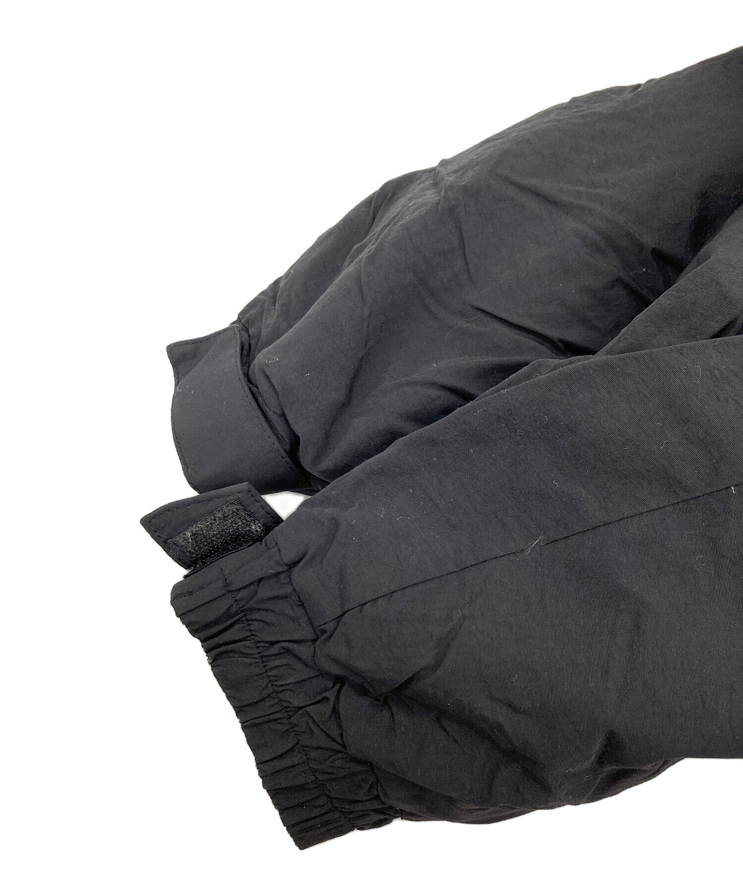 中古・古着通販】9090 (9090) Space Logo Hooded Down Jacket ブラック 