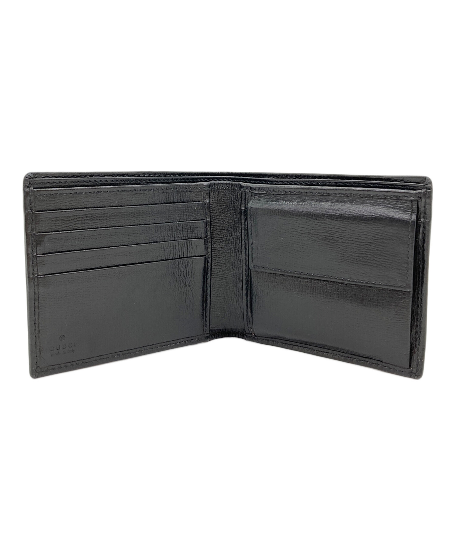 中古・古着通販】GUCCI (グッチ) GGスプリーム コンパクトウォレット