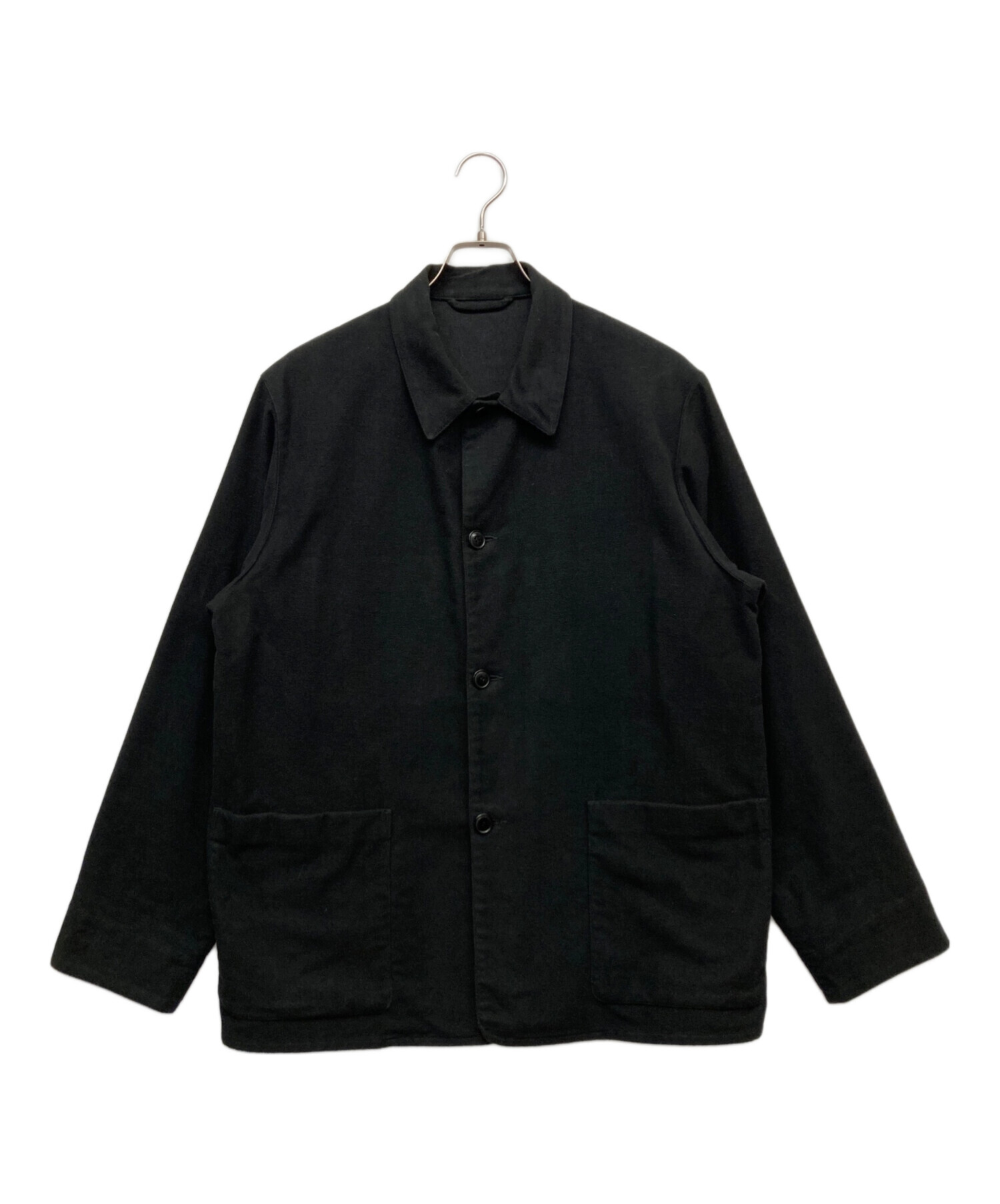 comoli モールスキンジャケット Black 3 COMOLI モールスキンとデニム/レザーのジャケット – CASANOVA&CO