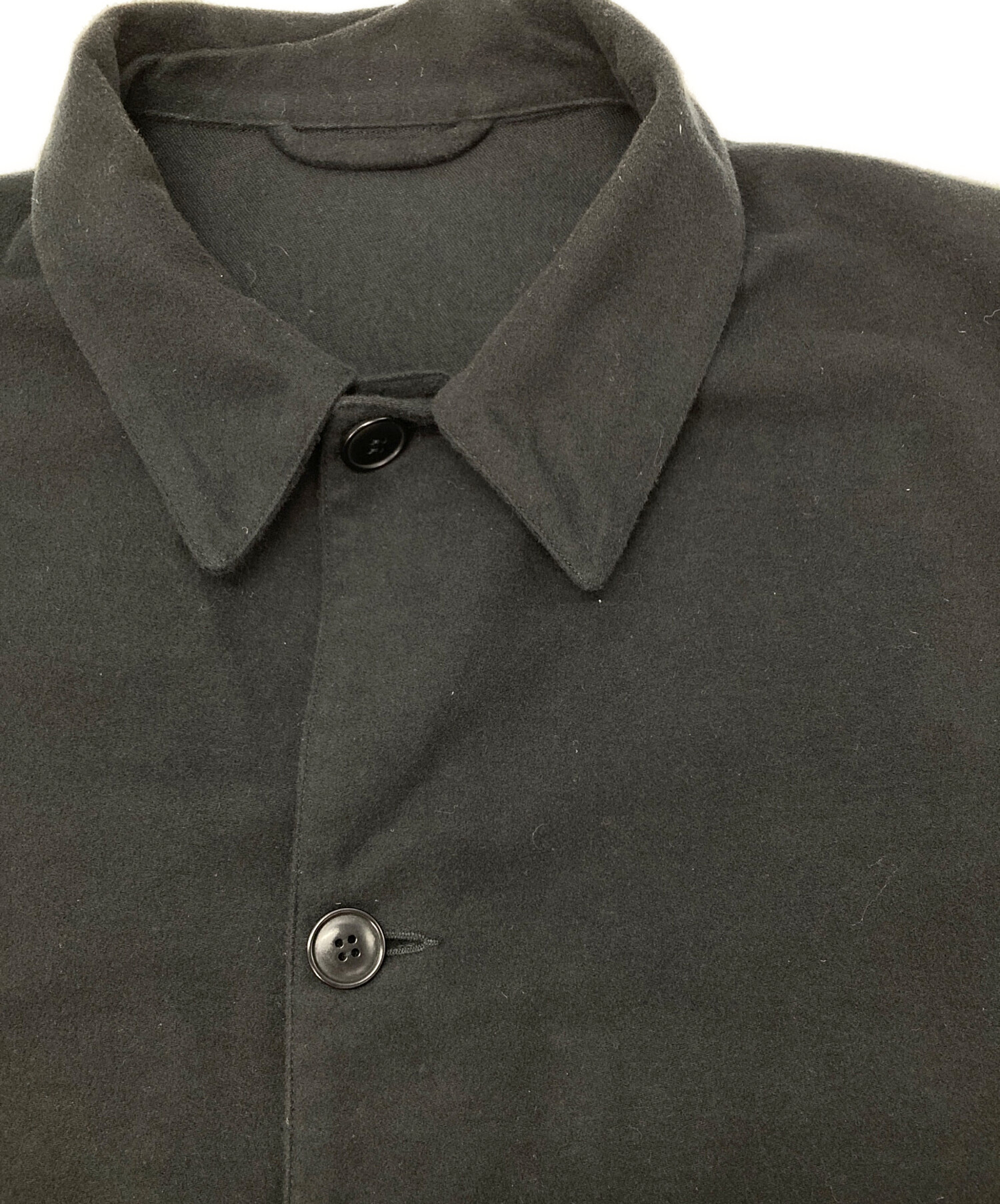 中古・古着通販】COMOLI (コモリ) モールスキン ジャケット ブラック