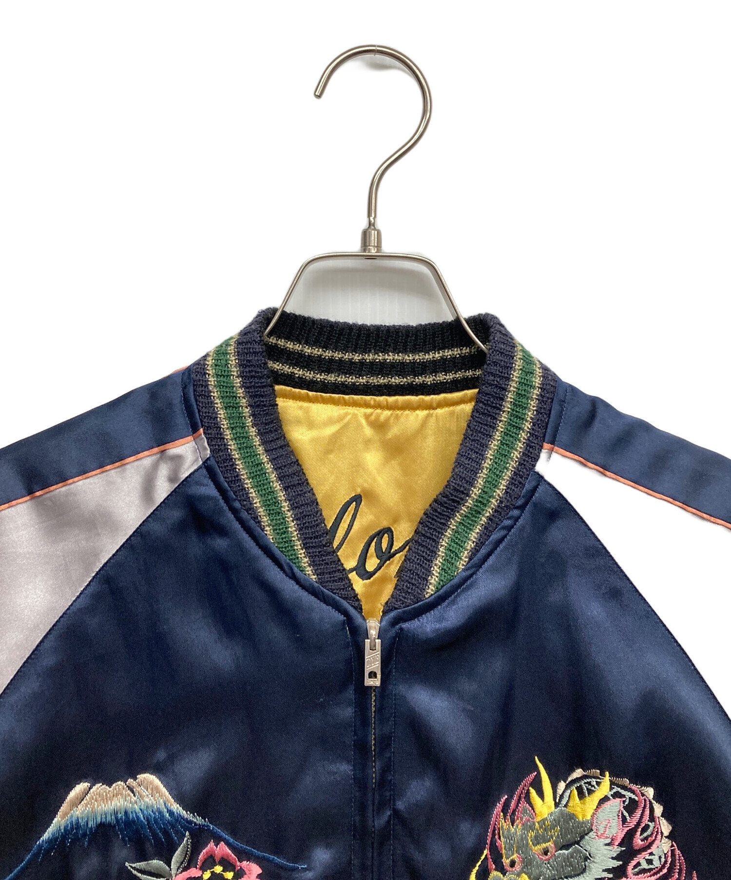 テーラー東洋 リバーシブル スカジャン L メンズ 【中古】　クリーニング済み 中古・古着通販】テーラー東洋 (テーラートウヨウ) WHEELS JAPAN