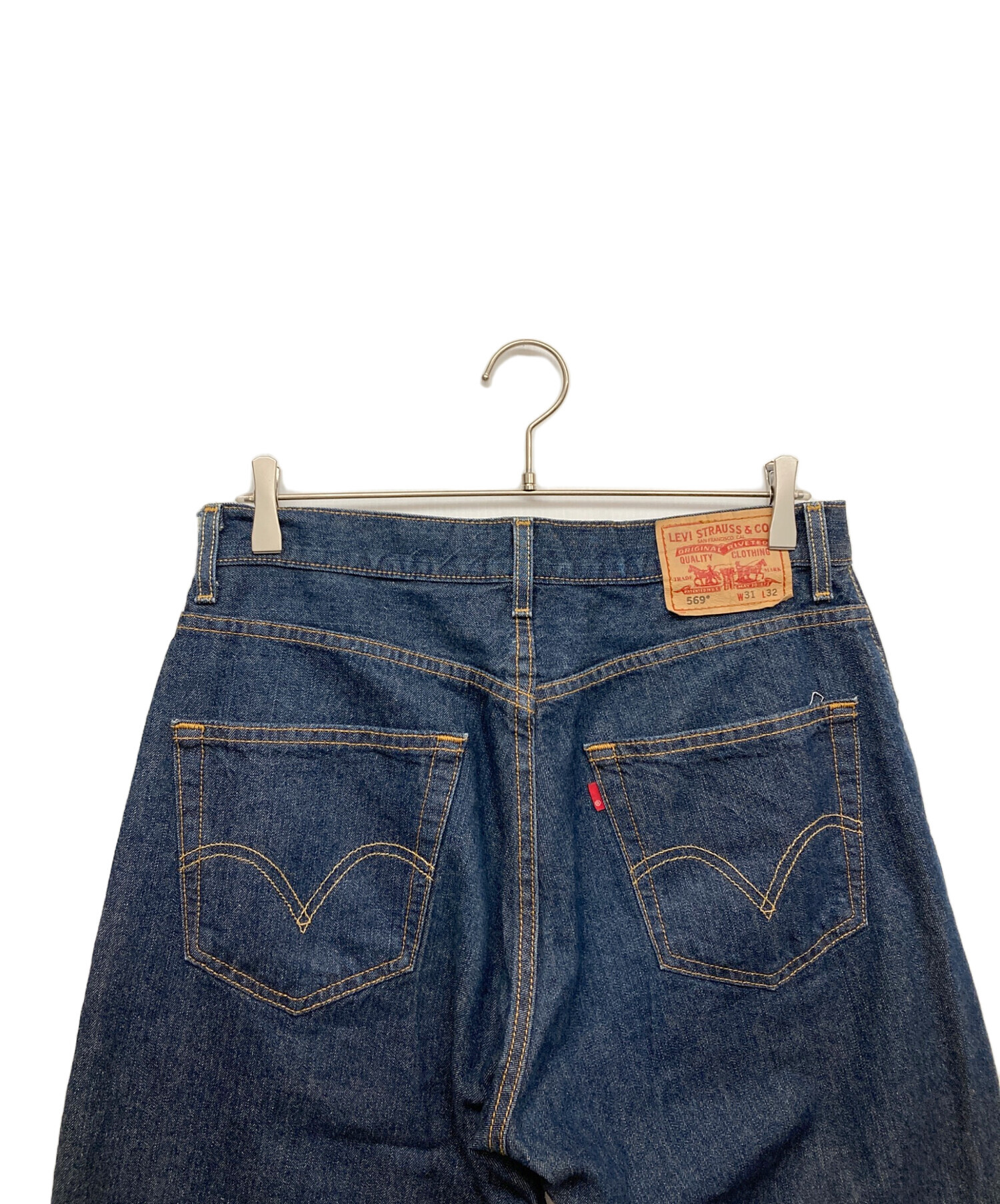 中古・古着通販】LEVI'S (リーバイス) 569デニムパンツ インディゴ