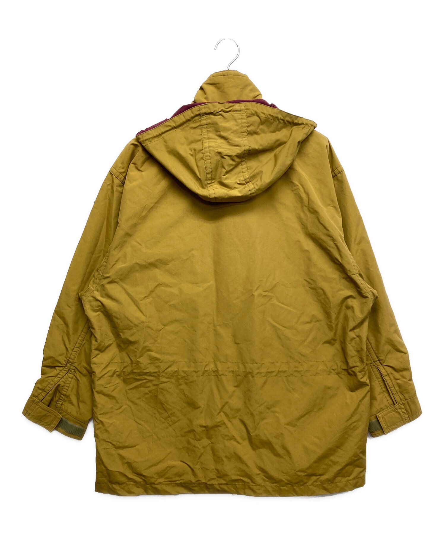 青山学院　アディダス 陸上用フード付きジャケット イエロー 中古・古着通販】adidas (アディダス) マウンテンパーカー イエロー
