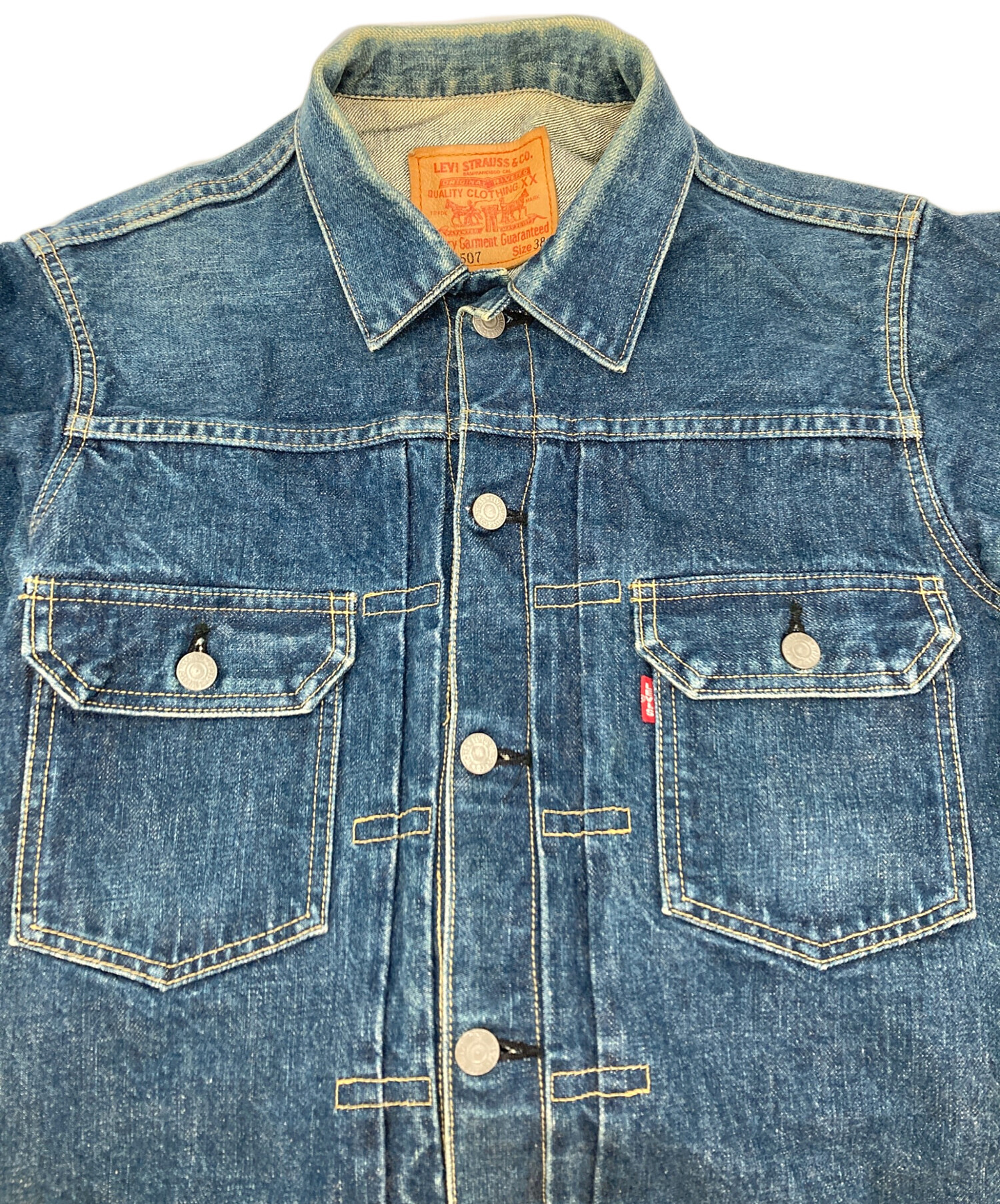 中古・古着通販】LEVI'S (リーバイス) 90s復刻71507 2nd type デニム