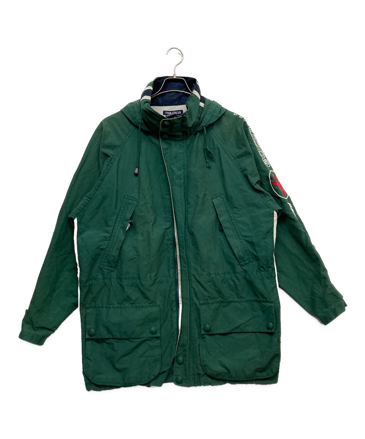 中古・古着通販】NAUTICA (ノーティカ) シェルジャケット グリーン