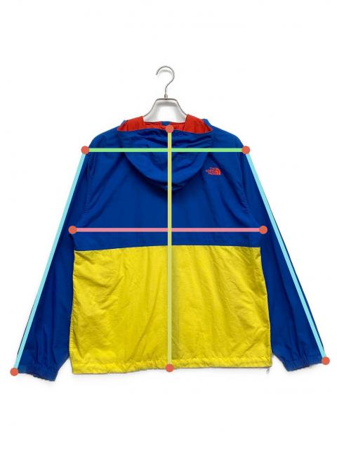 【良品】THE NORTH FACE◆ザノースフェイス コンパクトジャケット/ナイロンジャケット/NP16970/Lサイズ ブルー イエロー 中古・古着通販】THE NORTH FACE (ザ ノース フェイス) コンパクト