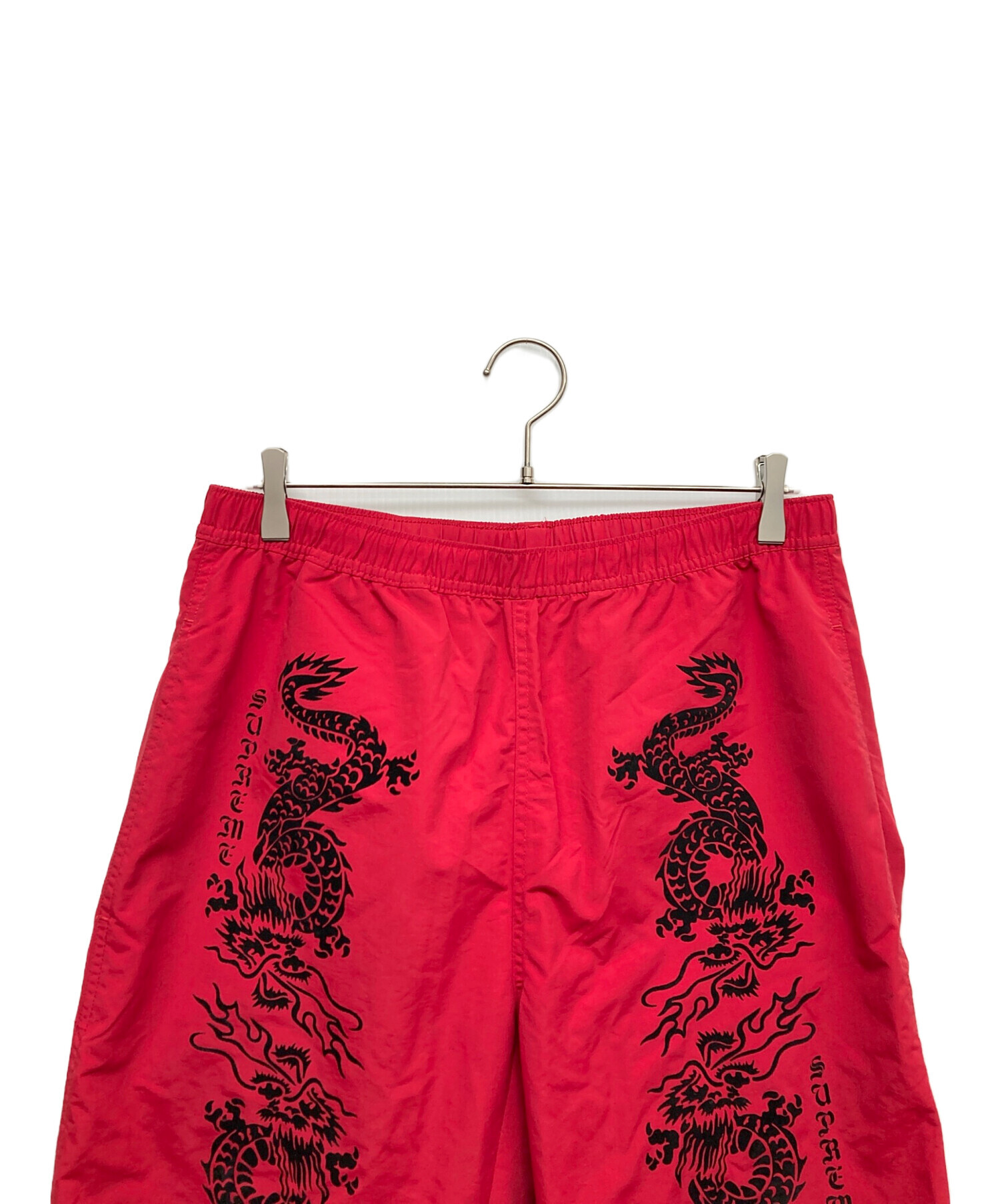 Supreme レッドナイロンパンツ 中古・古着通販】Supreme (シュプリーム) Dragon Track Pant レッド
