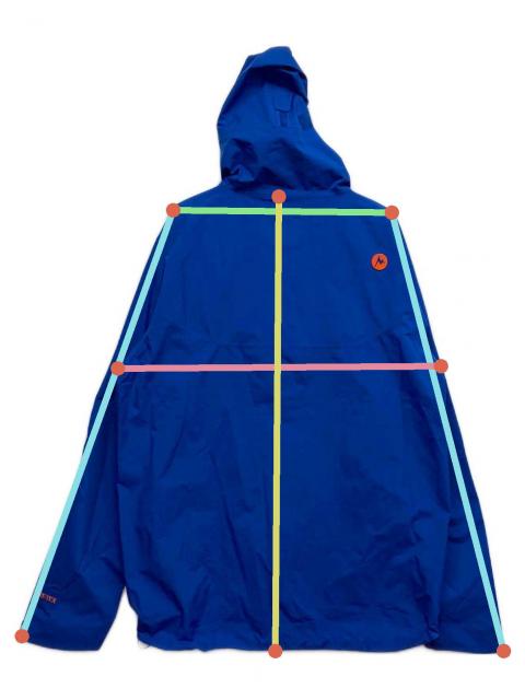 中古・古着通販】MARMOT (マーモット) コモドジャケット ブルー サイズ