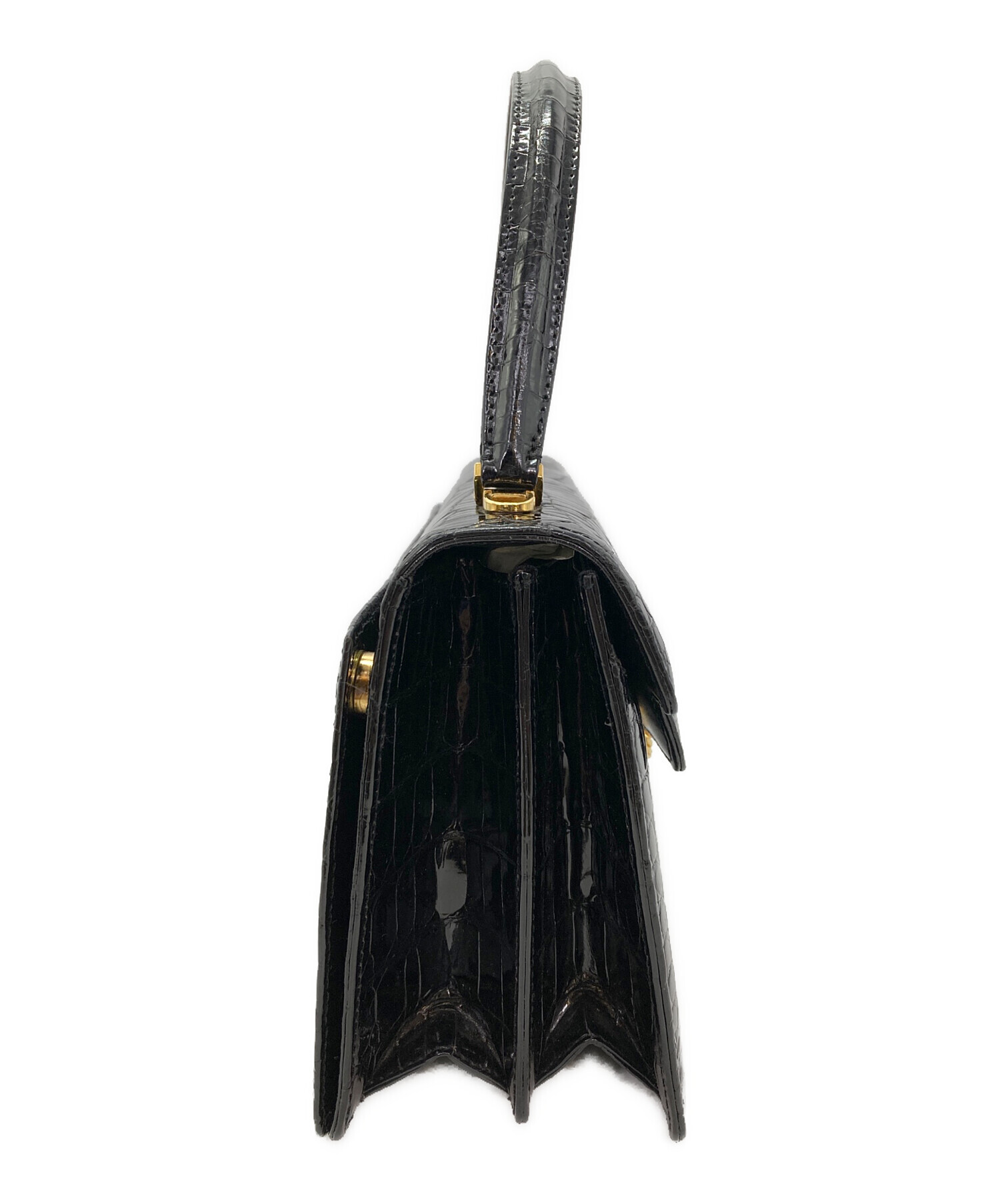げんき　 クロコブラック　小判カン付き 中古・古着通販】genghiz.K (ジンギスカン) ジンギスカン クロコダイル