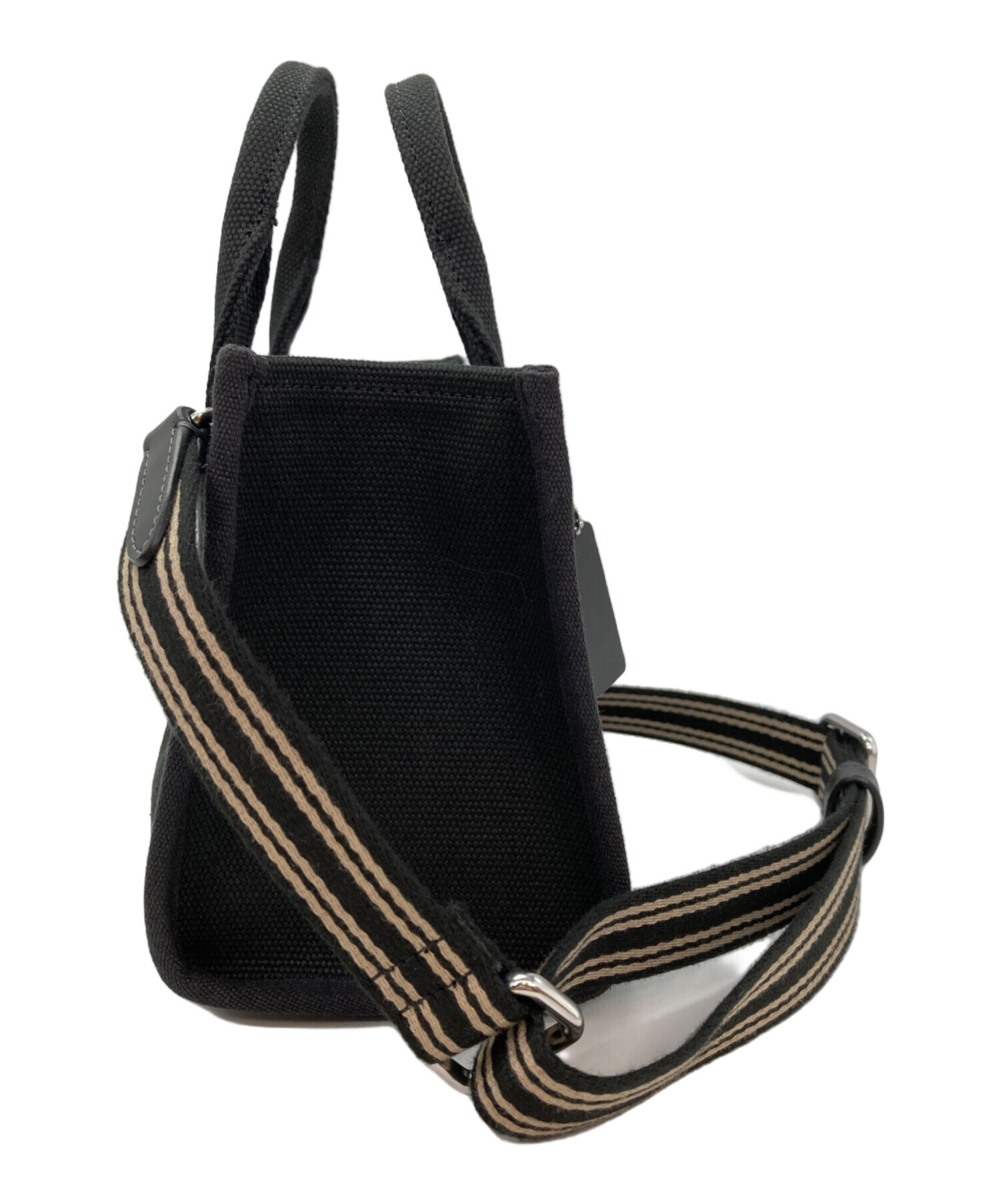 中古・古着通販】COACH (コーチ) カーゴ トート バッグ 20 ブラック