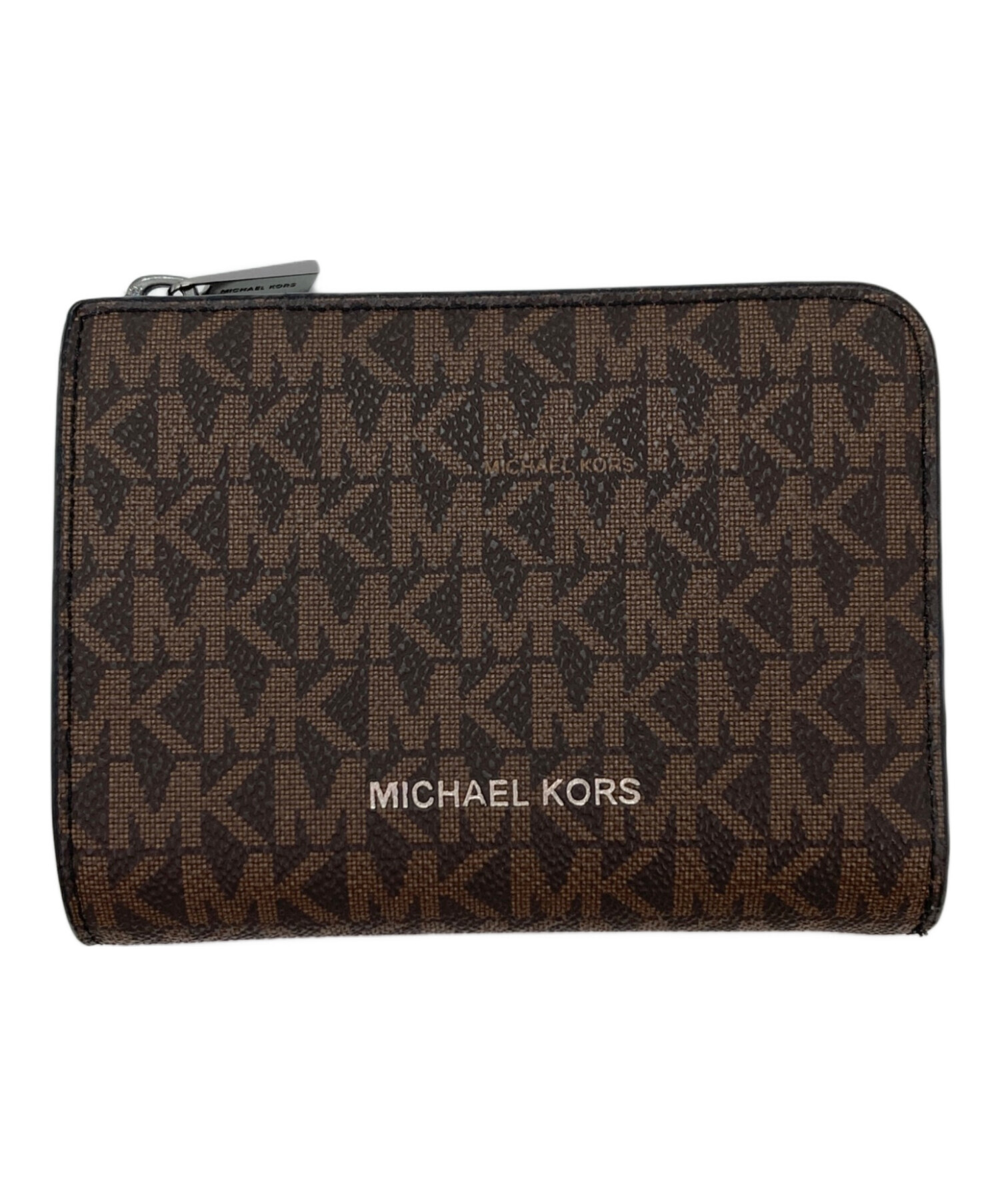 Micheal kors マイケルコース 財布 二つ折り 茶色 マイケル マイケル