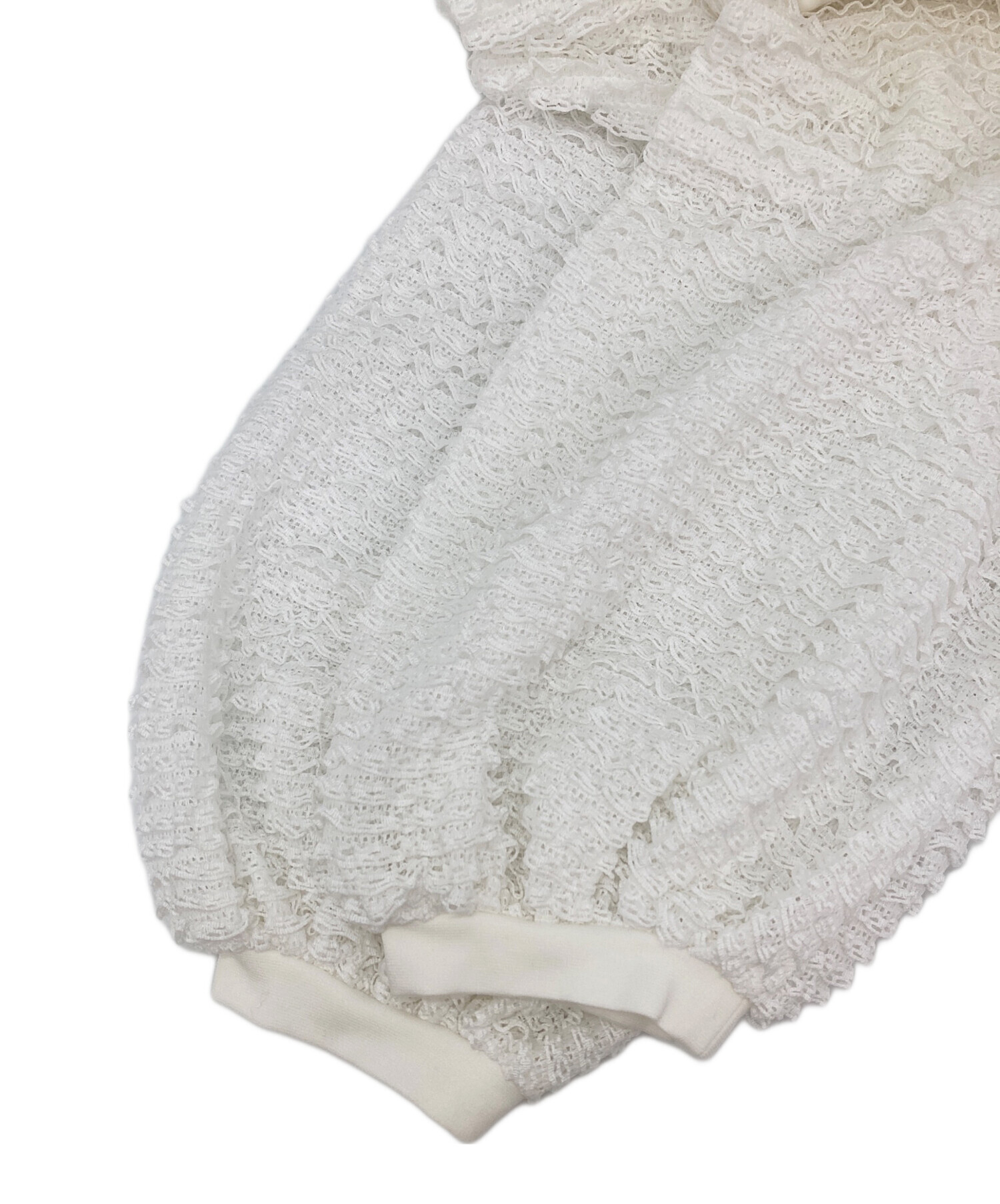 中古・古着通販】M'S GRACY (エムズグレイシー) フリルカーディガン