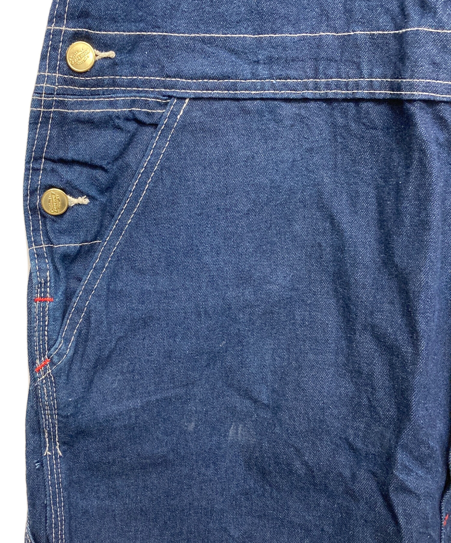 中古・古着通販】Dickies (ディッキーズ) デニムオーバーオール 