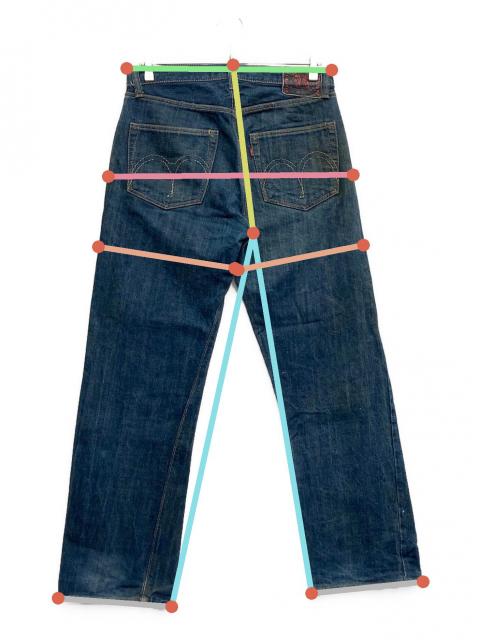中古・古着通販】SUGAR CANE (シュガーケーン) 本藍染めデニムパンツ