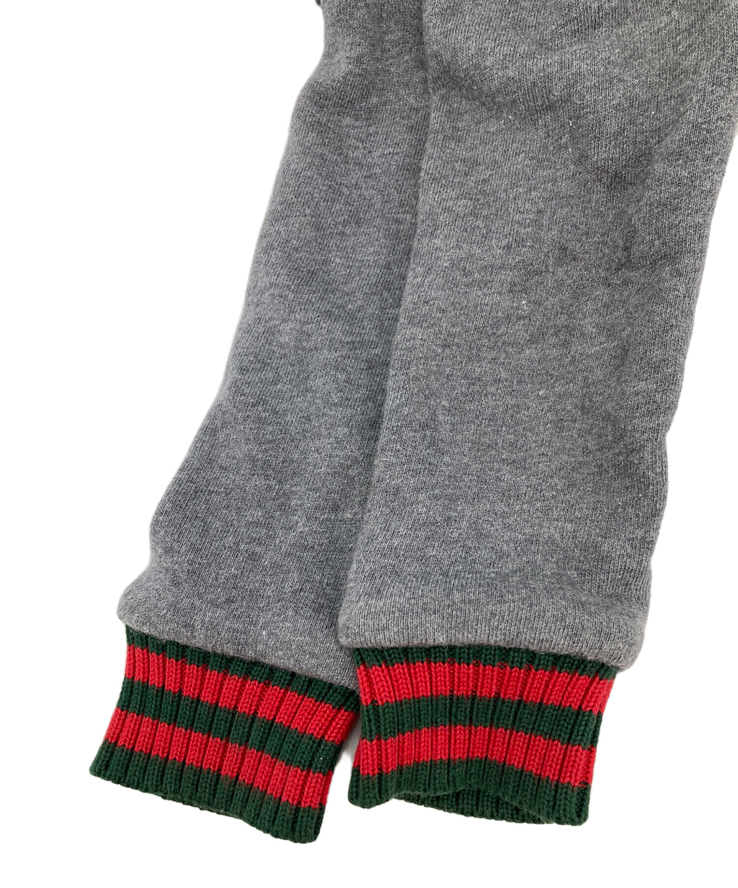 中古・古着通販】GUCCI (グッチ) シェリーラインジップパーカー グレー