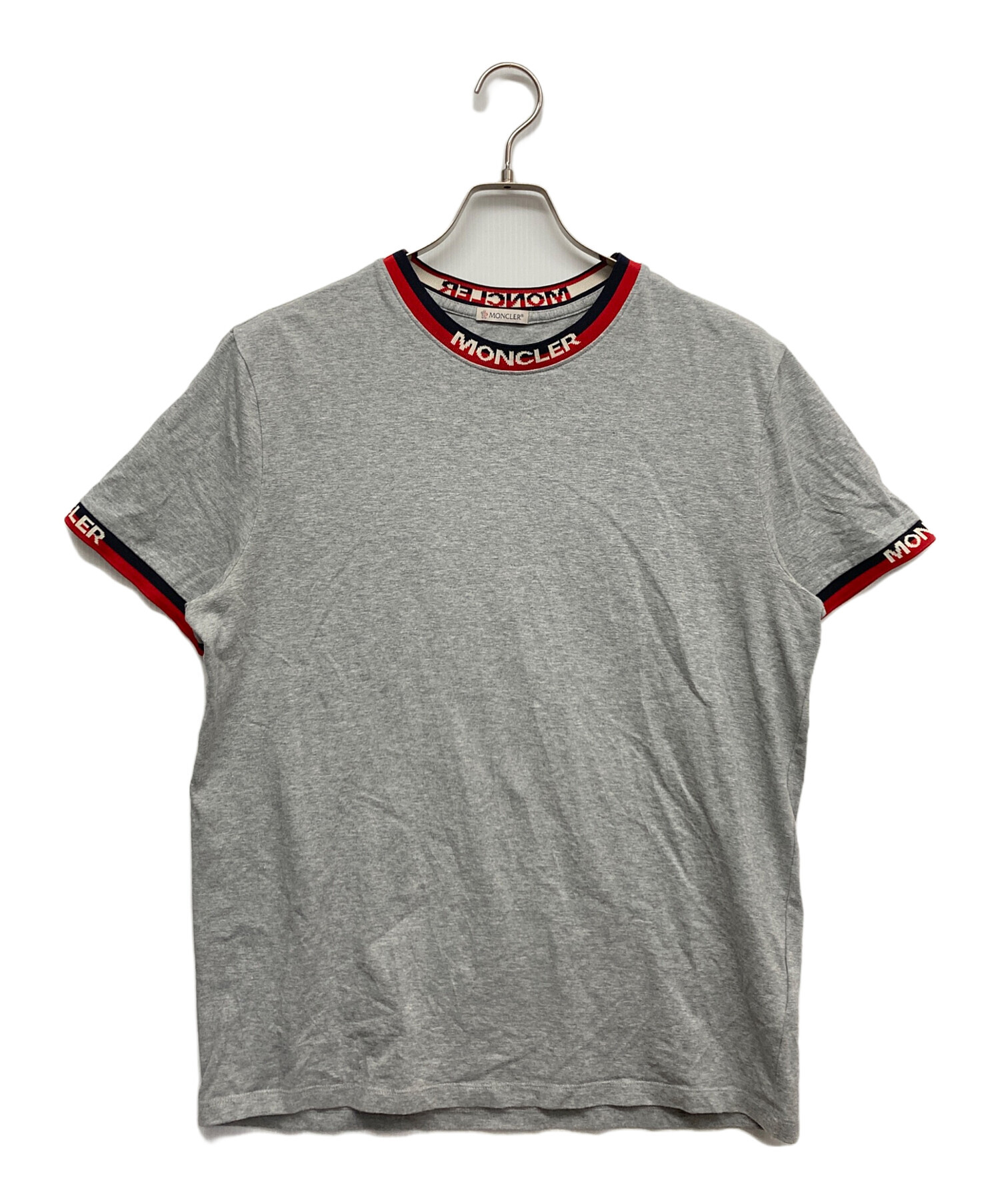 中古・古着通販】MONCLER (モンクレール) MAGLIA T-SHIRT グレー 