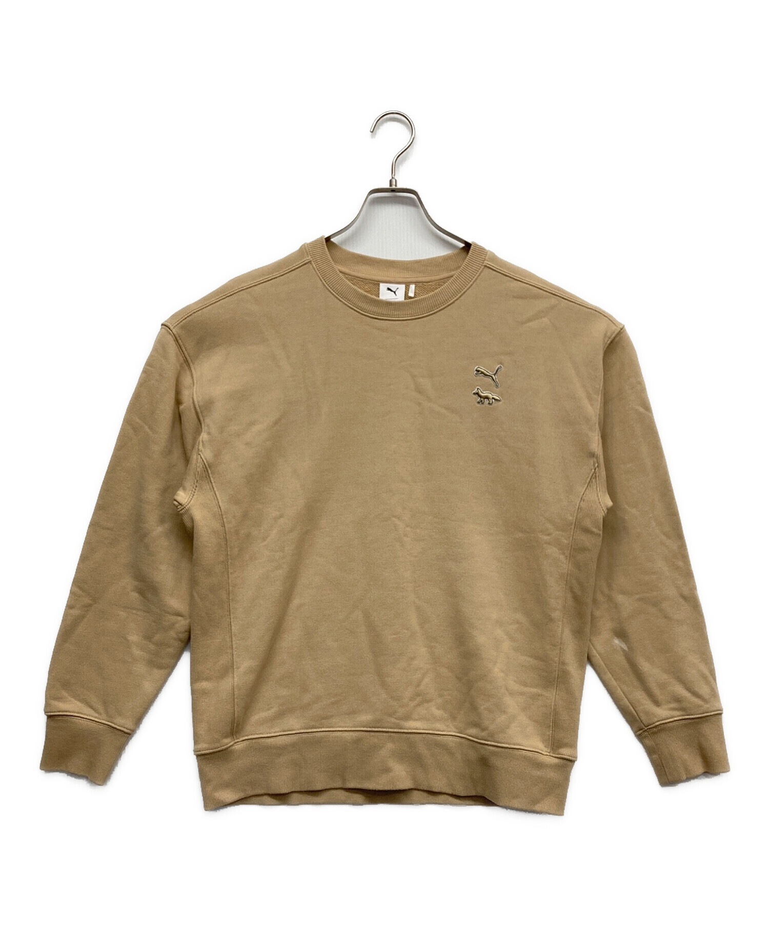 MAISON KITSUNE × PUMAスウェット 中古・古着通販】MAISON KITSUNE (メゾンキツネ) PUMA (プーマ) コラボ
