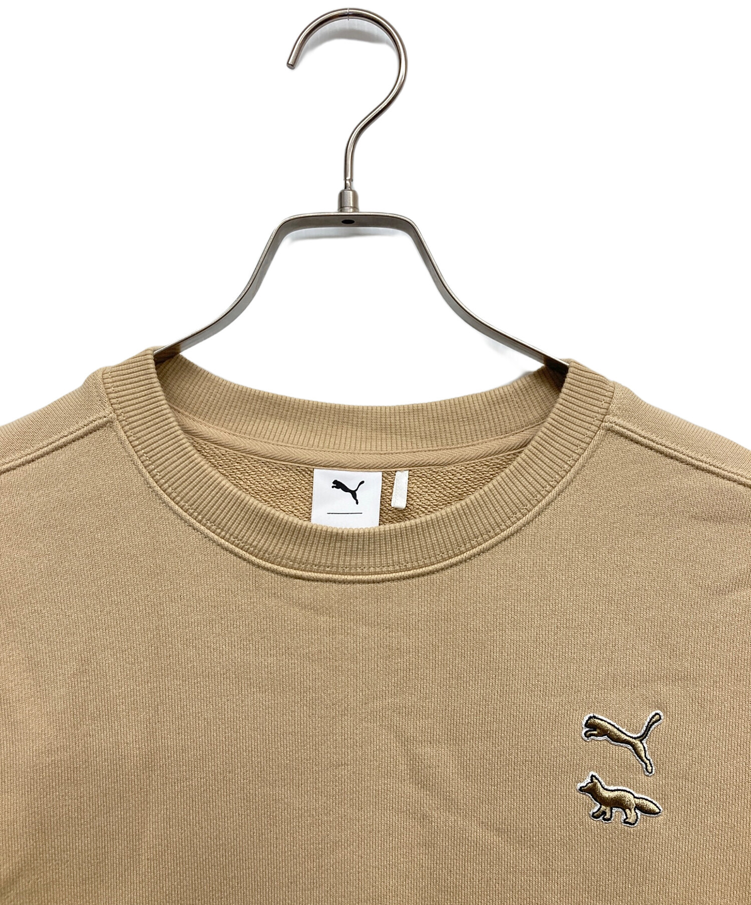 MAISON KITSUNE × PUMAスウェット 中古・古着通販】MAISON KITSUNE (メゾンキツネ) PUMA (プーマ) コラボ