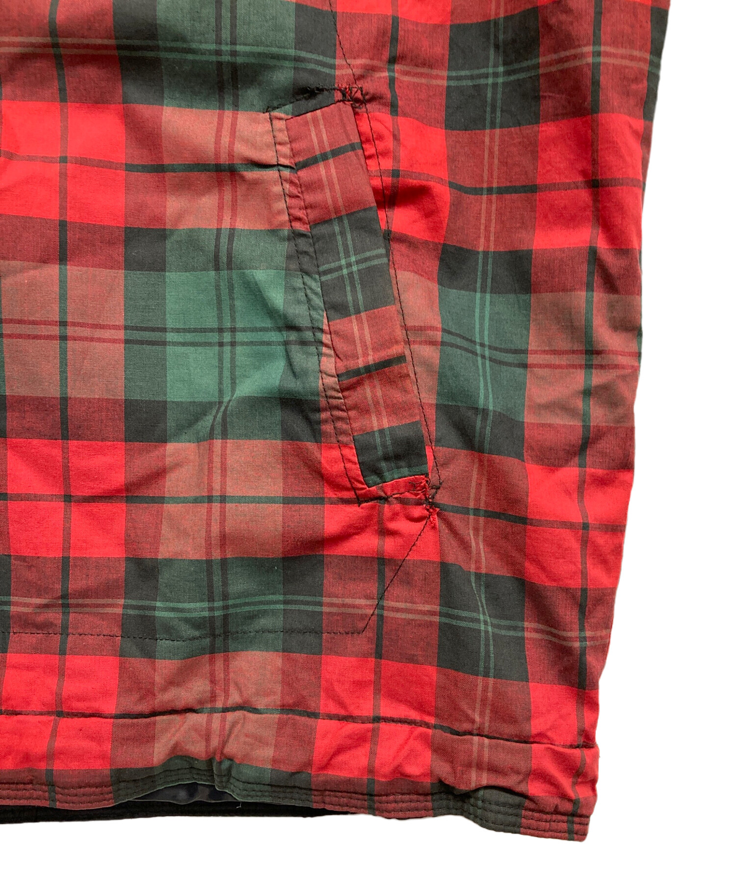 中古・古着通販】GAP (ギャップ) 90～00sチェック柄中綿アノラック