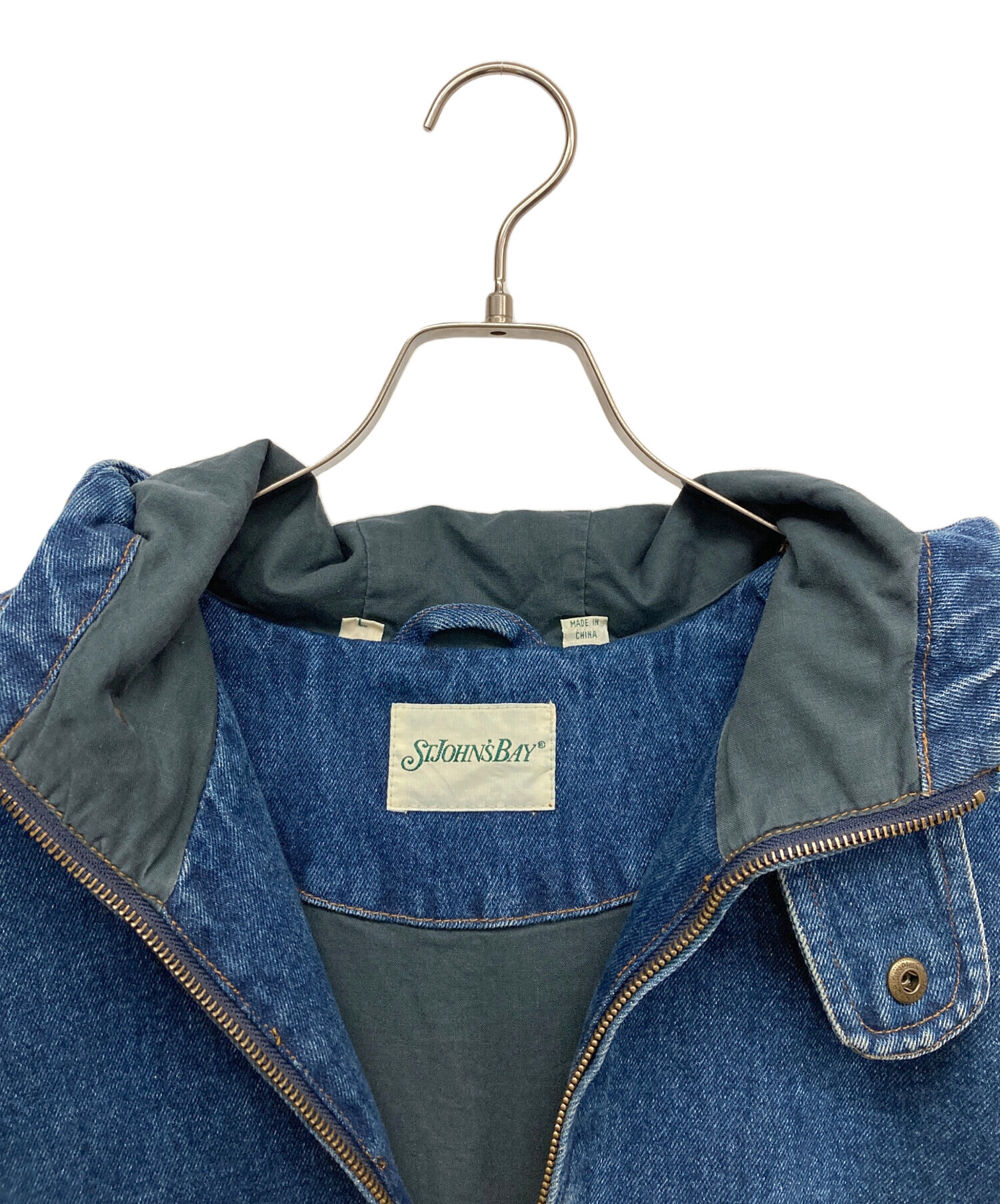 中古・古着通販】ST JOHN'S BAY (セントジョンズベイ) デニムフー
