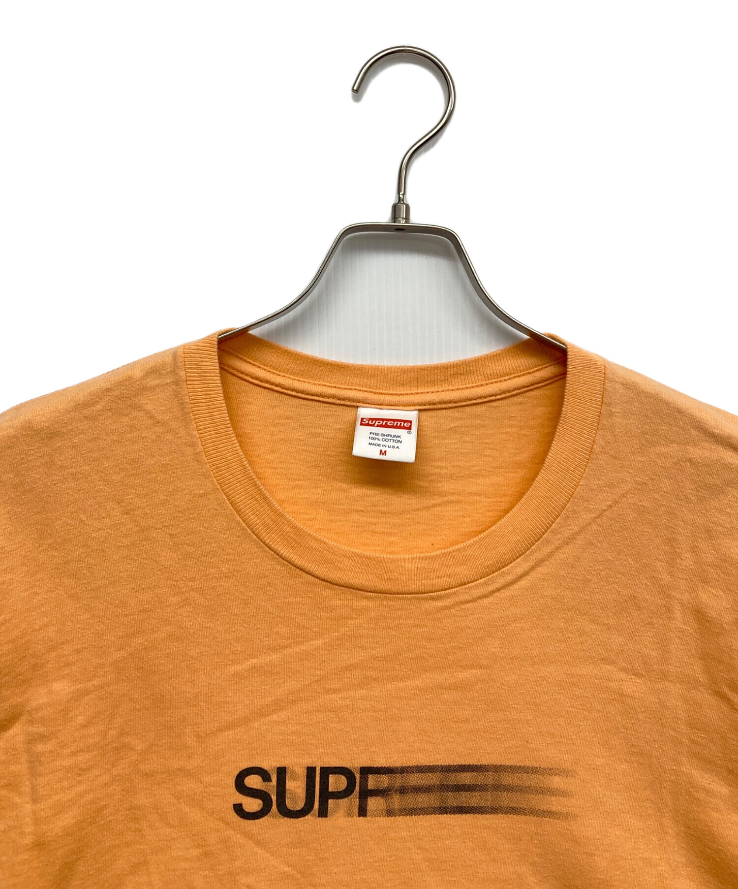 中古・古着通販】Supreme (シュプリーム) Motion Logo Tee オレンジ