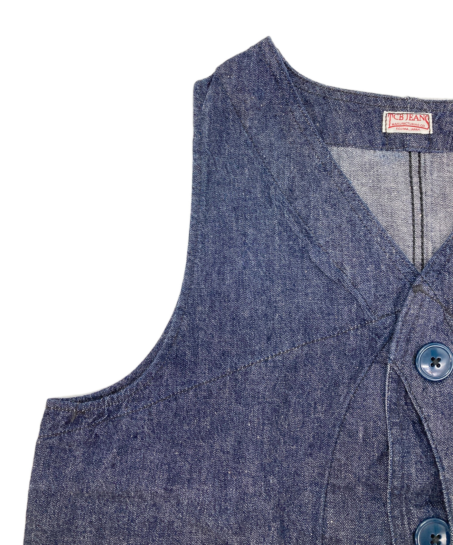 中古・古着通販】TCB JEANS (ティーシービー ジーンズ) Huntsman Vest