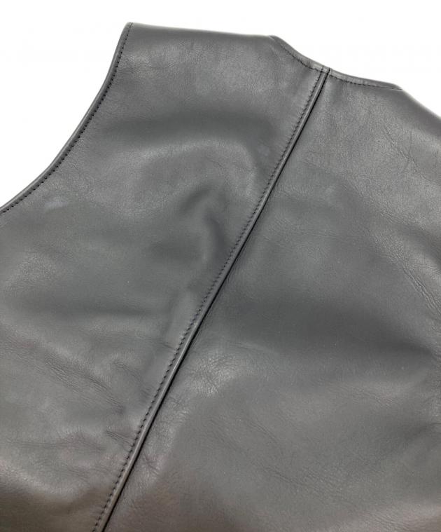 中古・古着通販】Schott (ショット) 193V レザーベスト ブラック