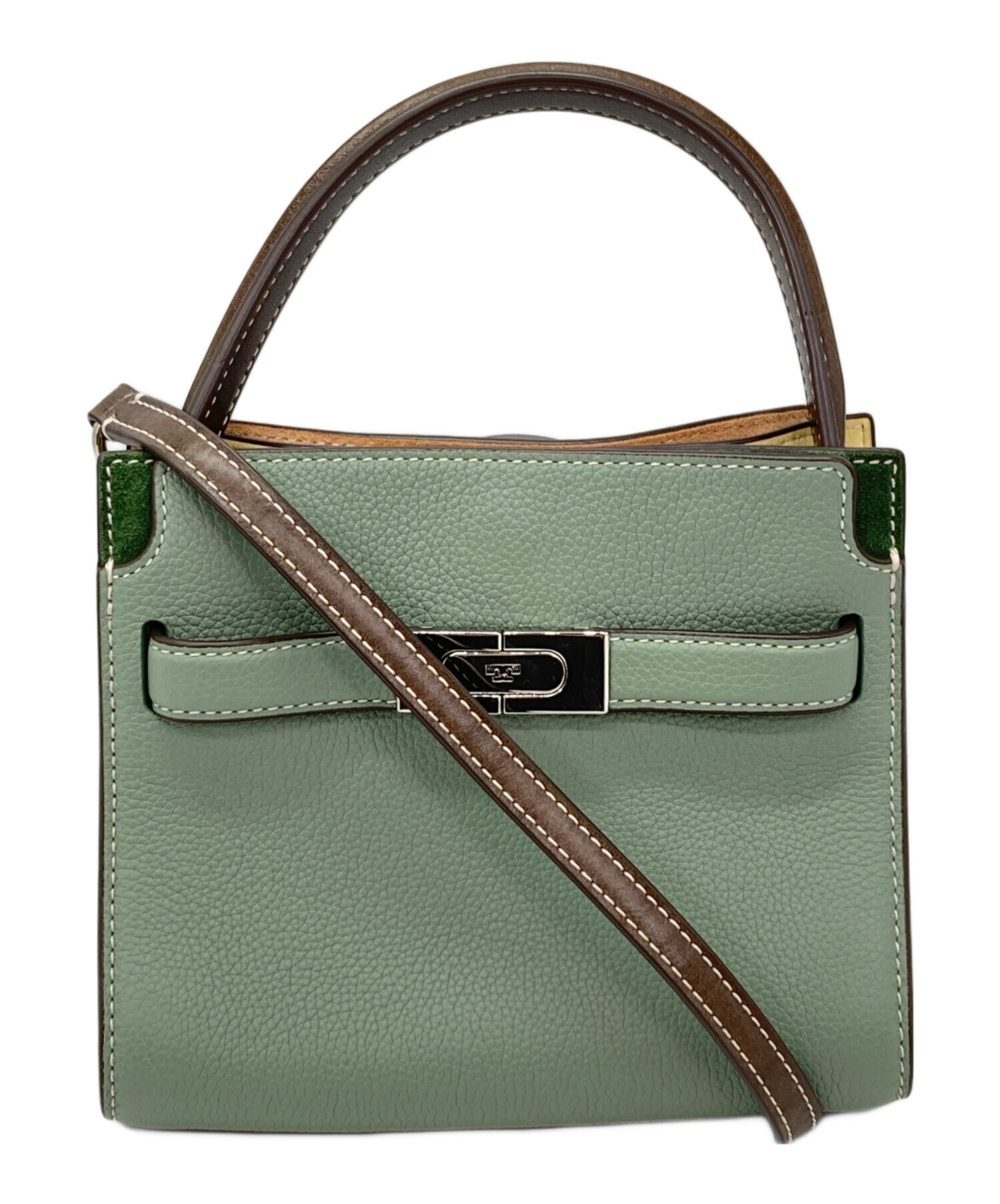 中古・古着通販】TORY BURCH (トリーバーチ) 2WAYバッグ グリーン 