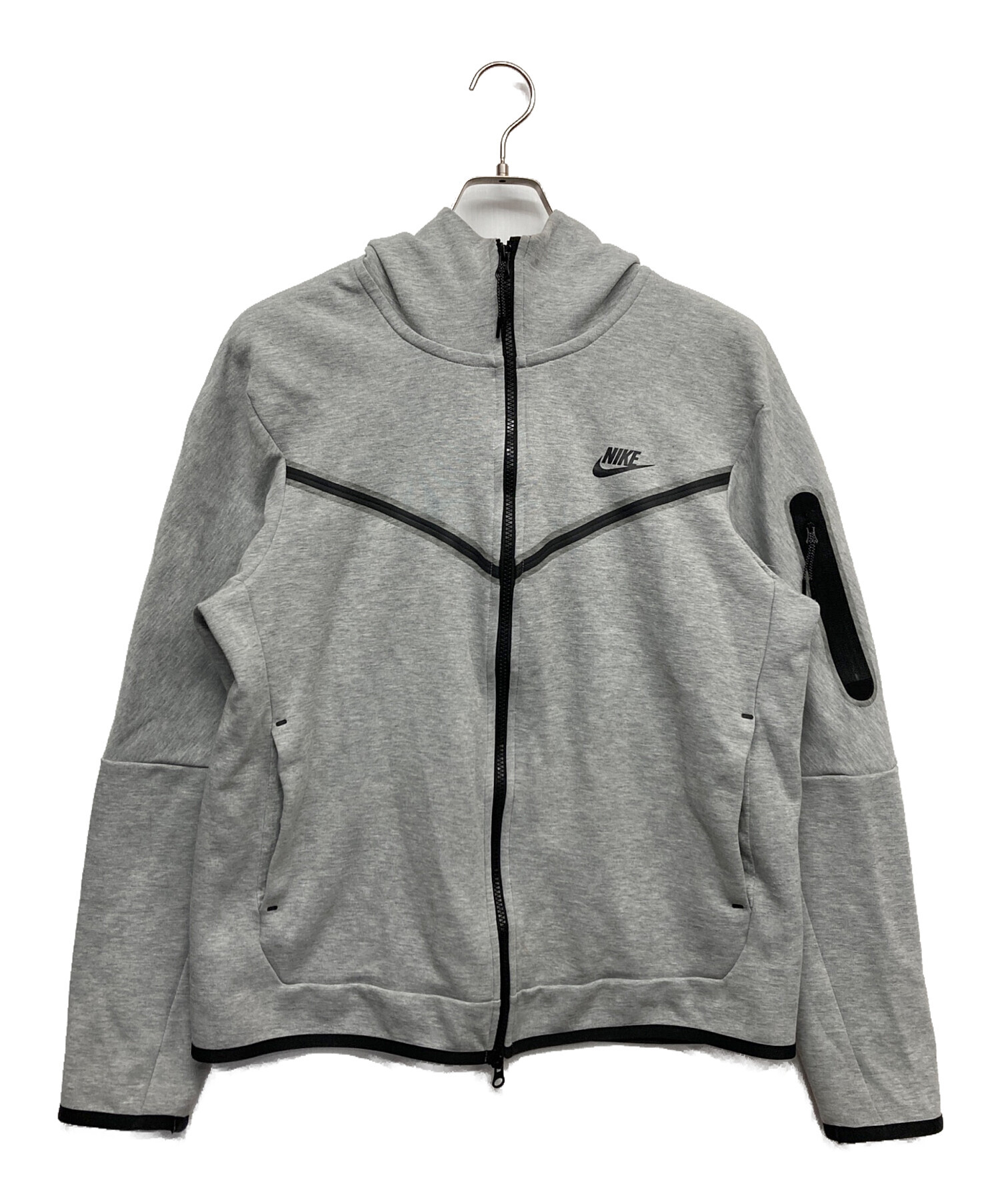 中古・古着通販】NIKE (ナイキ) テックフリース フーディ グレー 