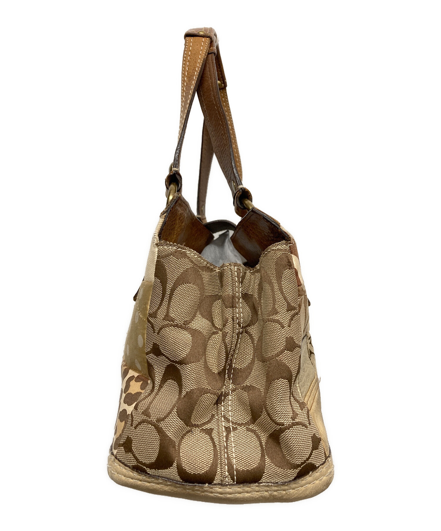 中古・古着通販】COACH (コーチ) シグネイチャ―パッチワーク 
