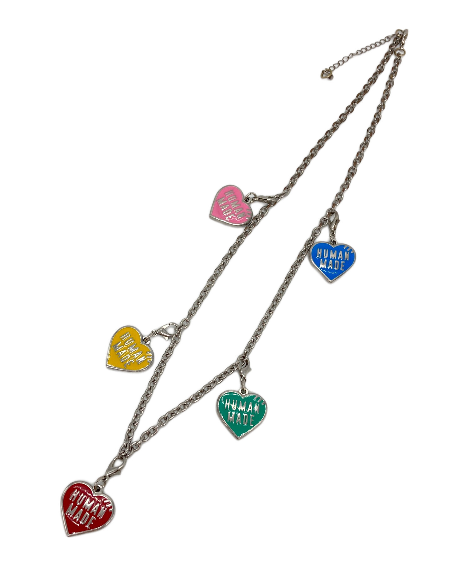 中古・古着通販】HUMAN MADE (ヒューマンメイド) FIVE HEART NECKLACE