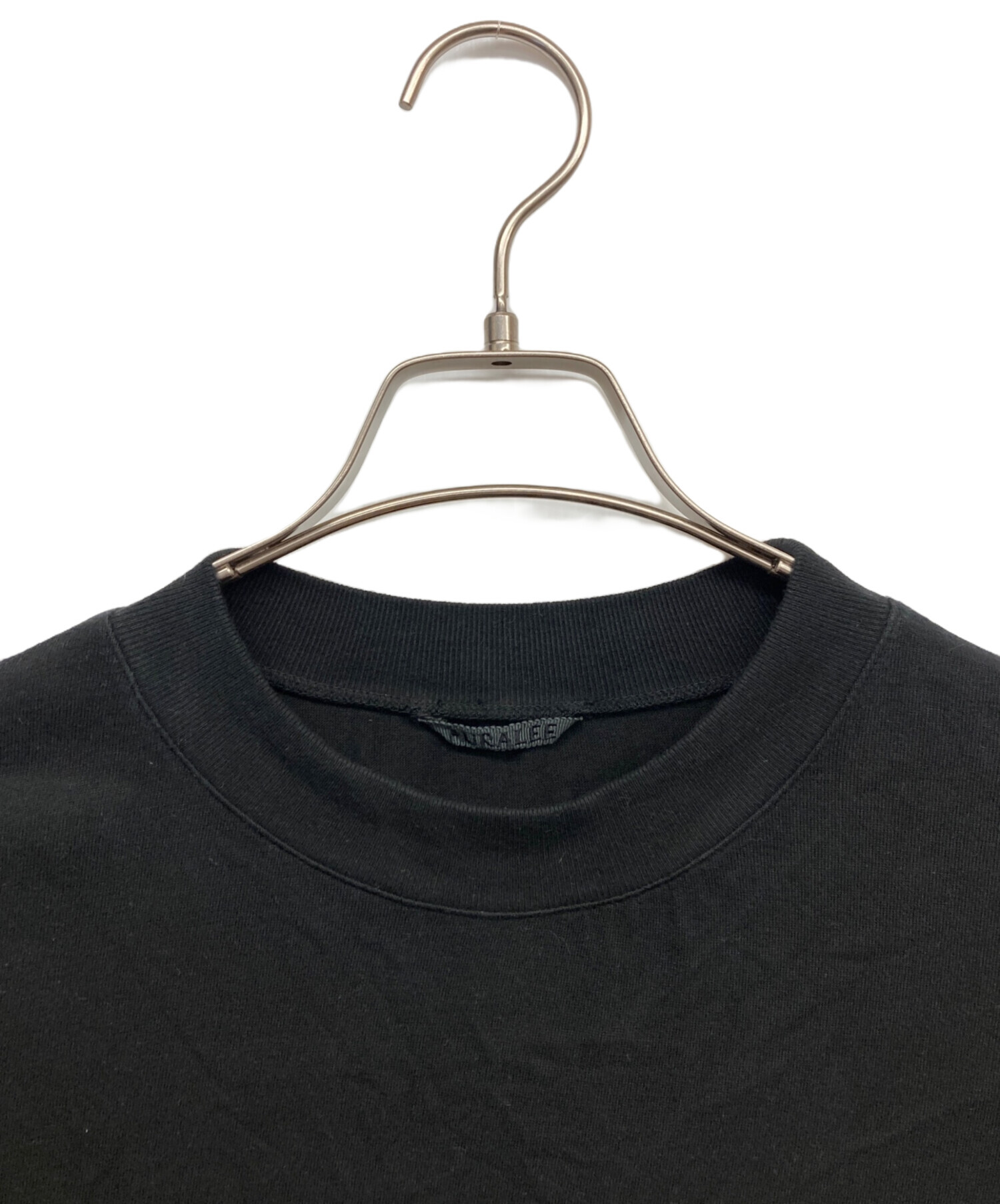 中古・古着通販】AURALEE (オーラリー) SOFT CORD BIG TEE ブラック 