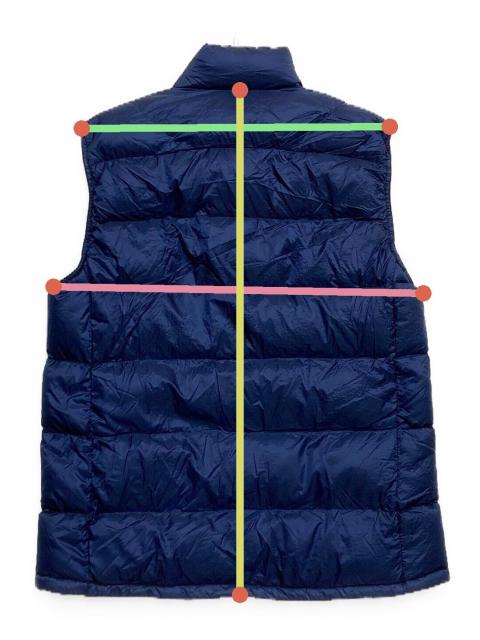 【希少カラー❗️】今期トレンド！mont-bell ダウンベスト　スカイブルー　S 中古・古着通販】mont-bell (モンベル) ライトアルパインダウンベスト