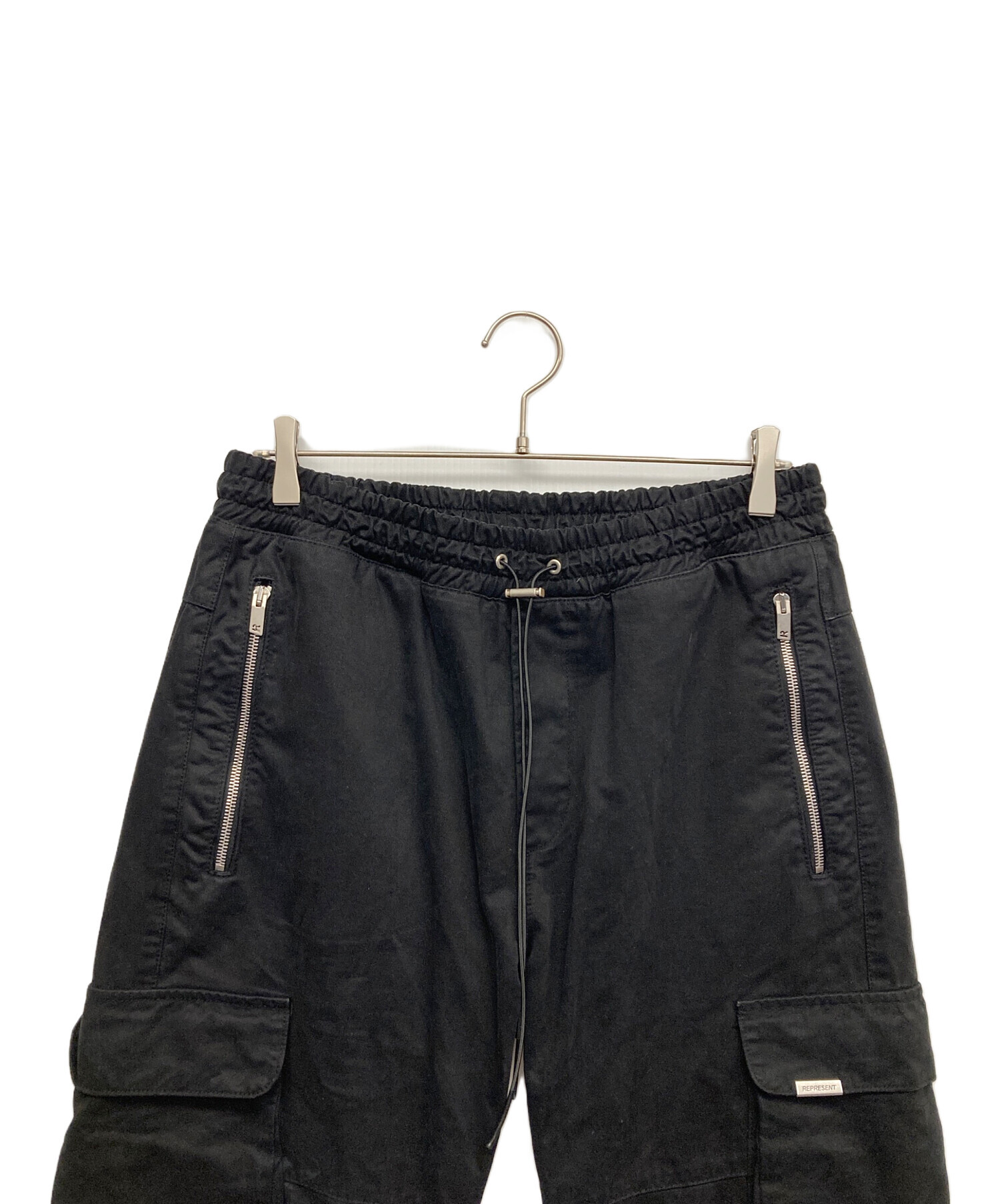 中古・古着通販】REPRESENT (リプレゼント) カーゴパンツ ブラック