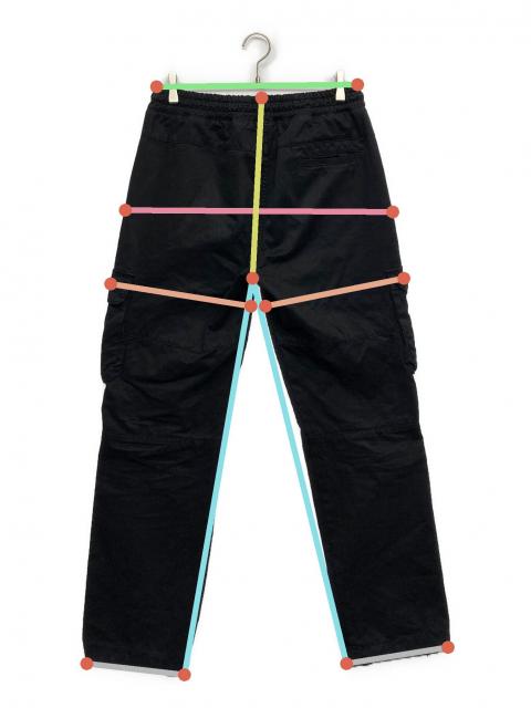 中古・古着通販】REPRESENT (リプレゼント) カーゴパンツ ブラック