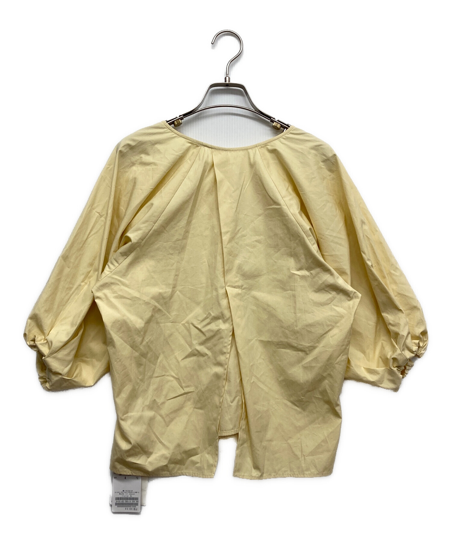 中古・古着通販】Plage (プラージュ) 7分袖ブラウス イエロー