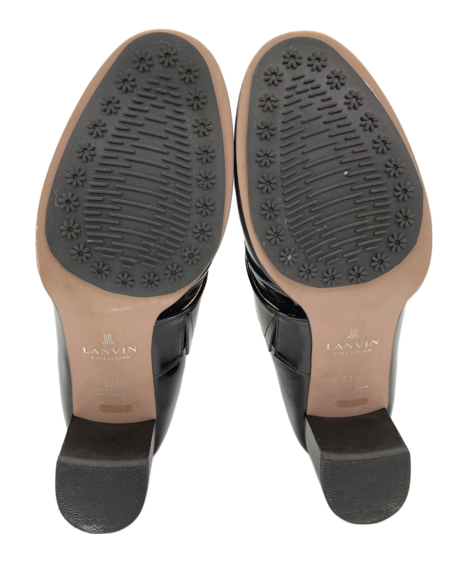 中古・古着通販】LANVIN (ライバン) ベルテッドマニッシュパンプス