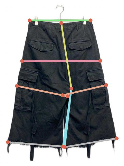 中古・古着通販】doublet (ダブレット) SILK TWILL MILITARY PANTS