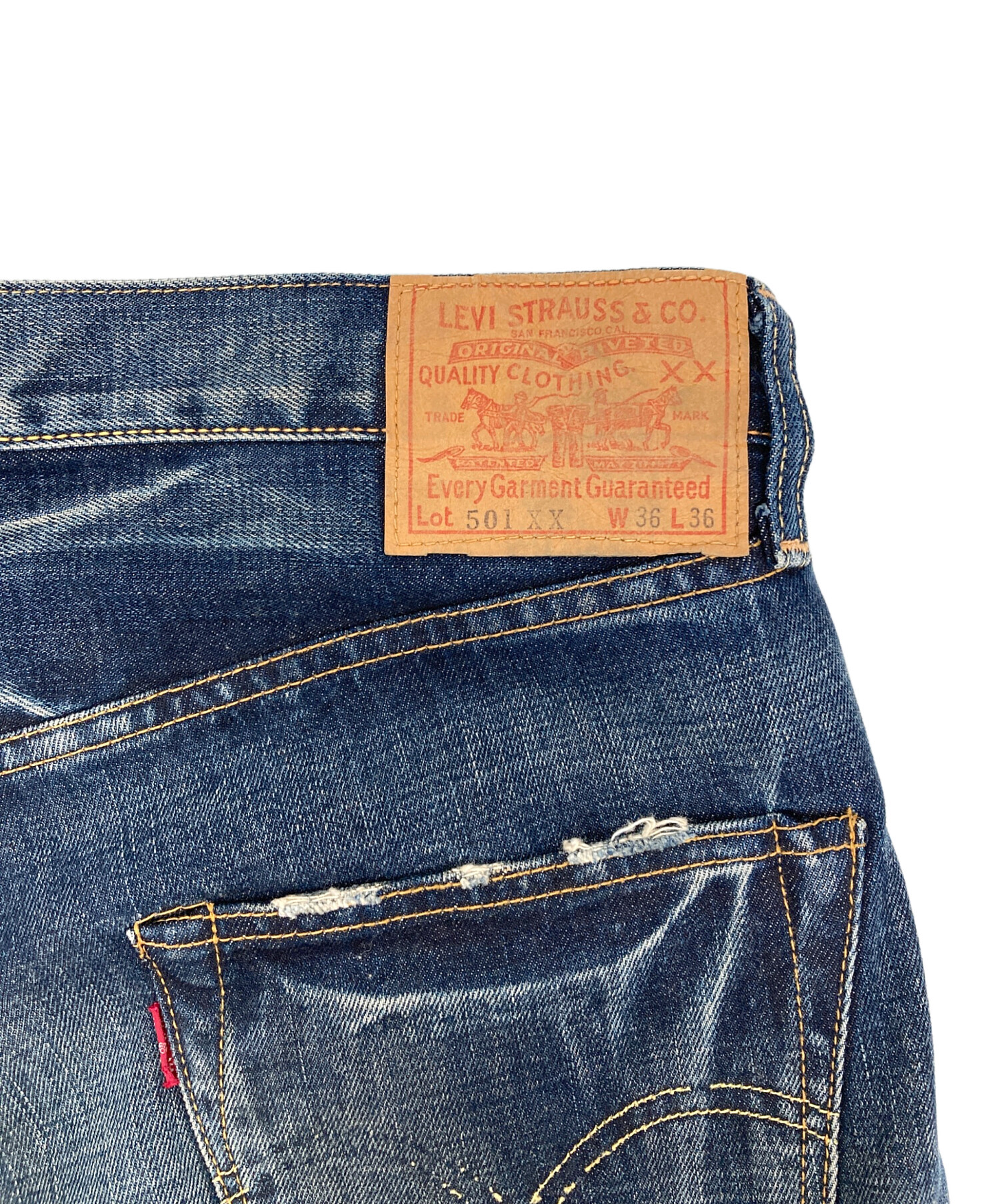 中古・古着通販】LEVI'S (リーバイス) 復刻501XXデニムパンツ