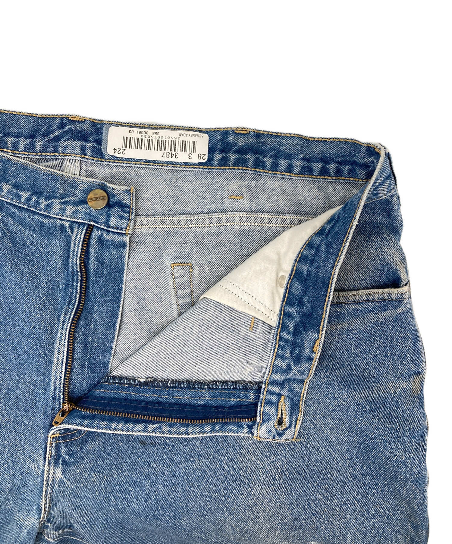 中古・古着通販】CarHartt (カーハート) デニムパンツ インディゴ 