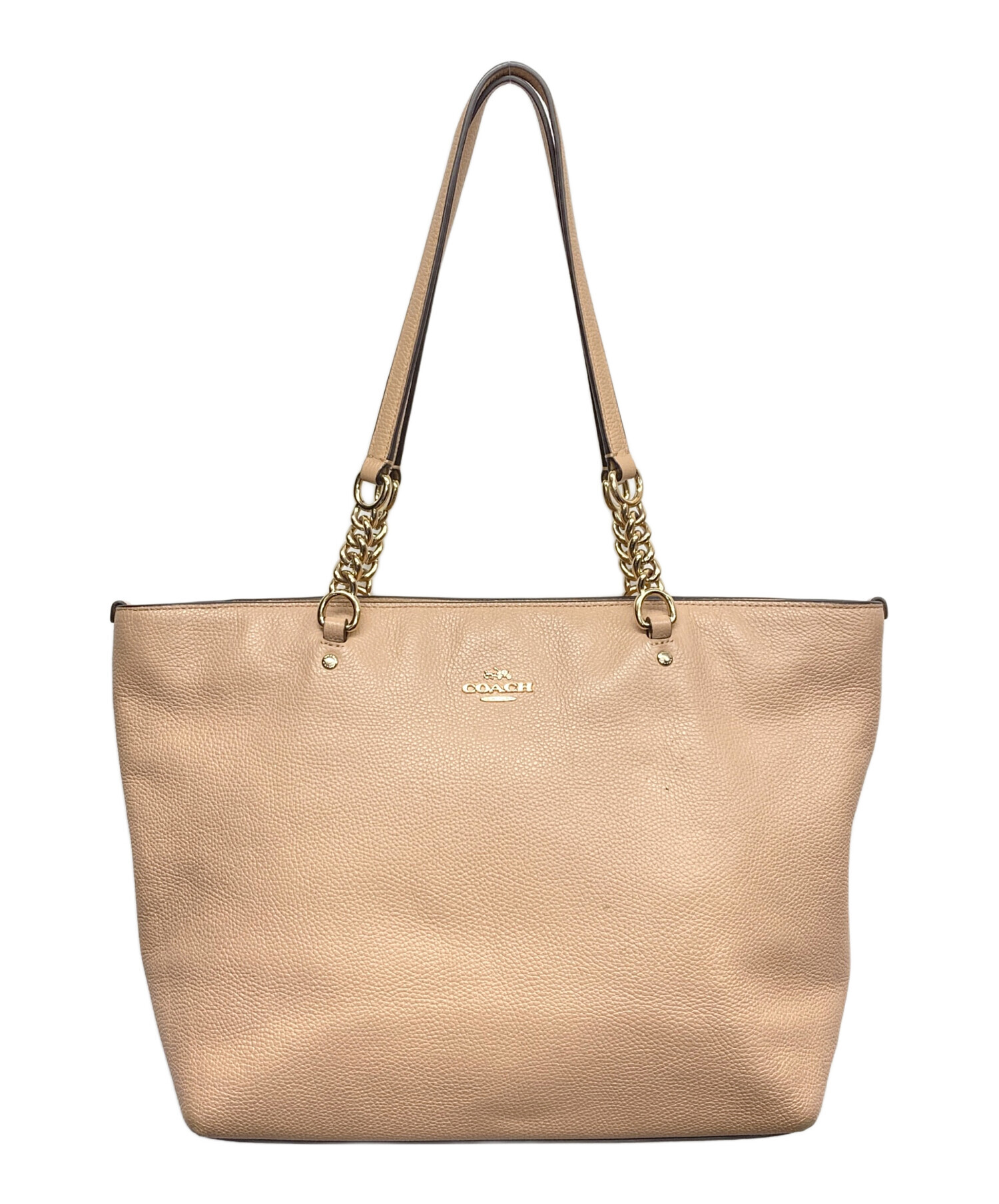 中古・古着通販】COACH (コーチ) ロゴトートバッグ ピンク｜ブランド 