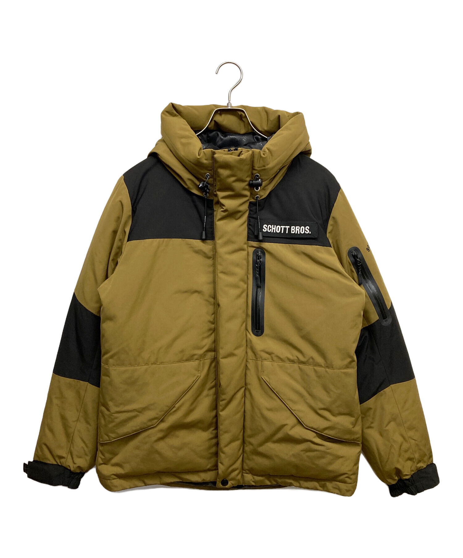 中古・古着通販】Schott (ショット) 2TONE DOWN PARKA オリーブ 