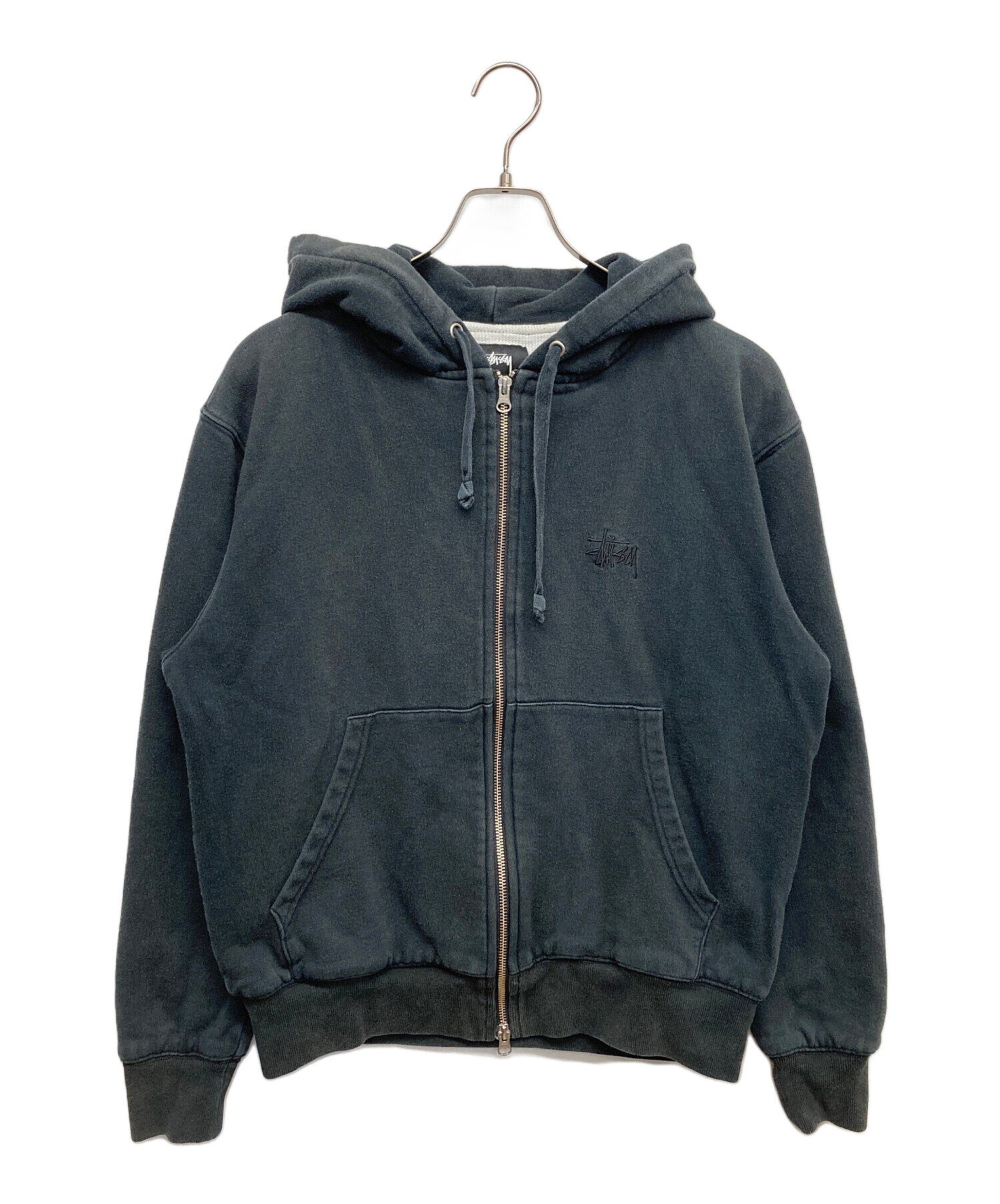 中古・古着通販】stussy (ステューシー) ジップアップパーカー