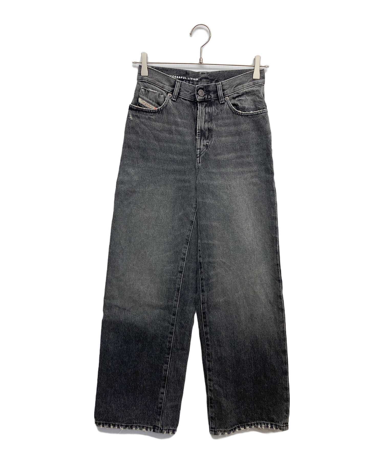 中古・古着通販】DIESEL (ディーゼル) 2000デニムパンツ ブラック